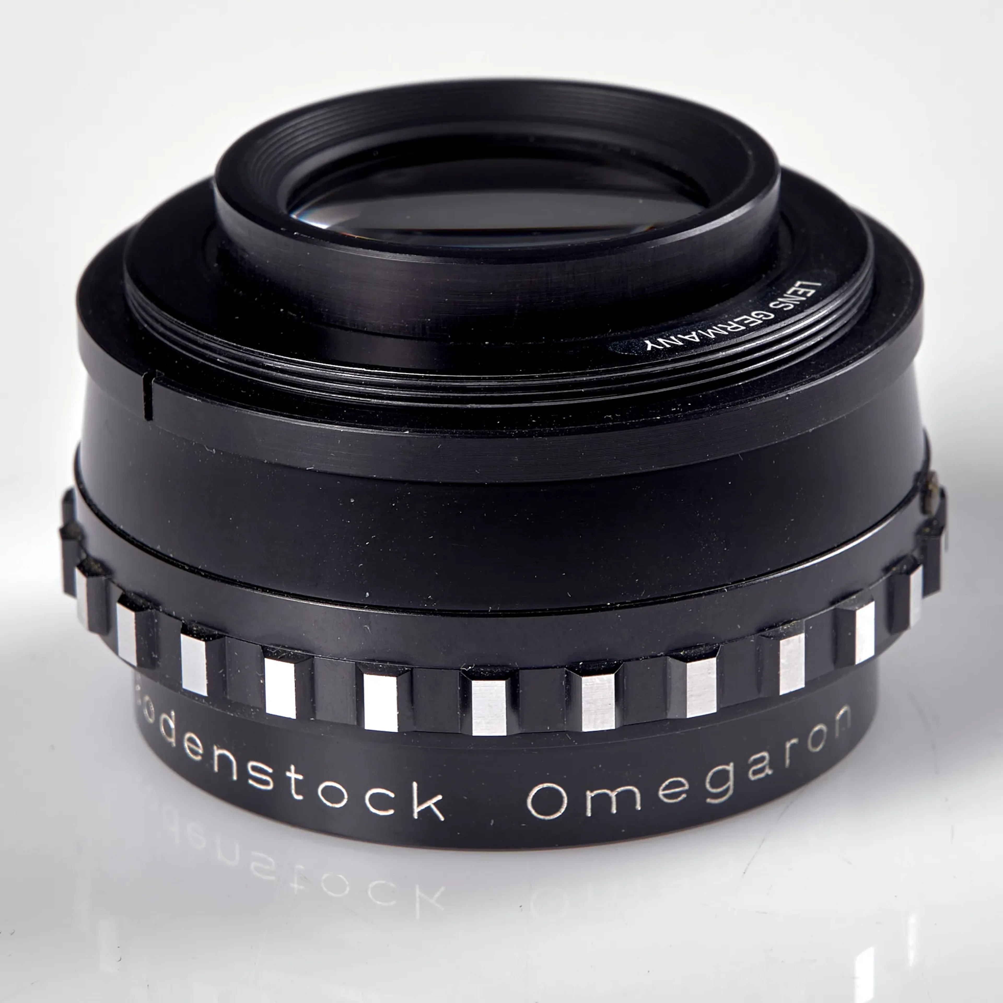 OBJEKTIV. Rodenstock Omegaron 1:4,5 f=135 mm. 1960-70-tal.