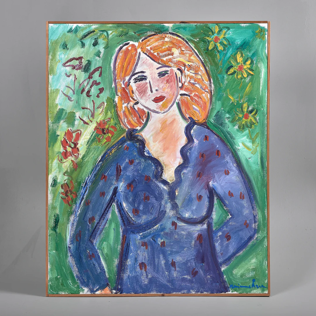 MARIANNE ÅGREN. (1943-). Olja på duk.