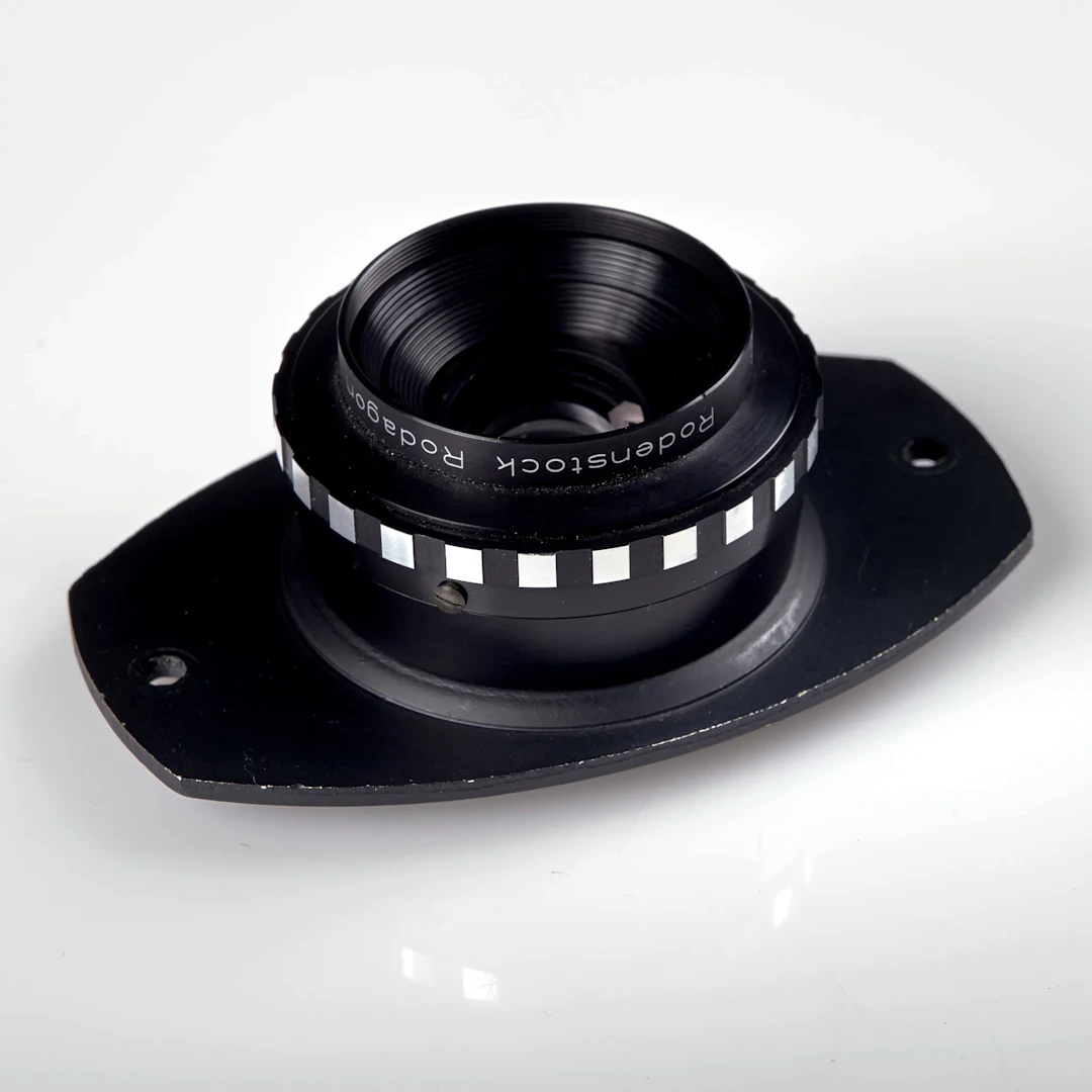 OBJEKTIV. Rodenstock Rodagon 1:5,6 f=80 mm. 1960-70-tal.