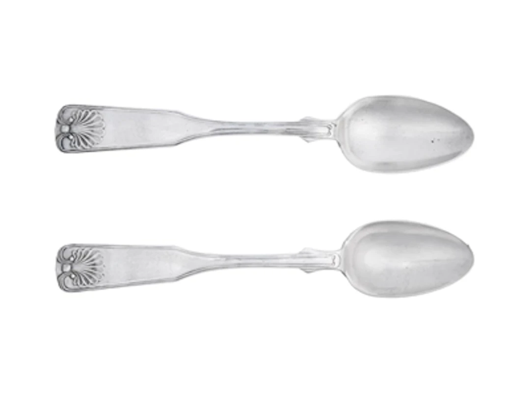 2 TESKEDAR, silver