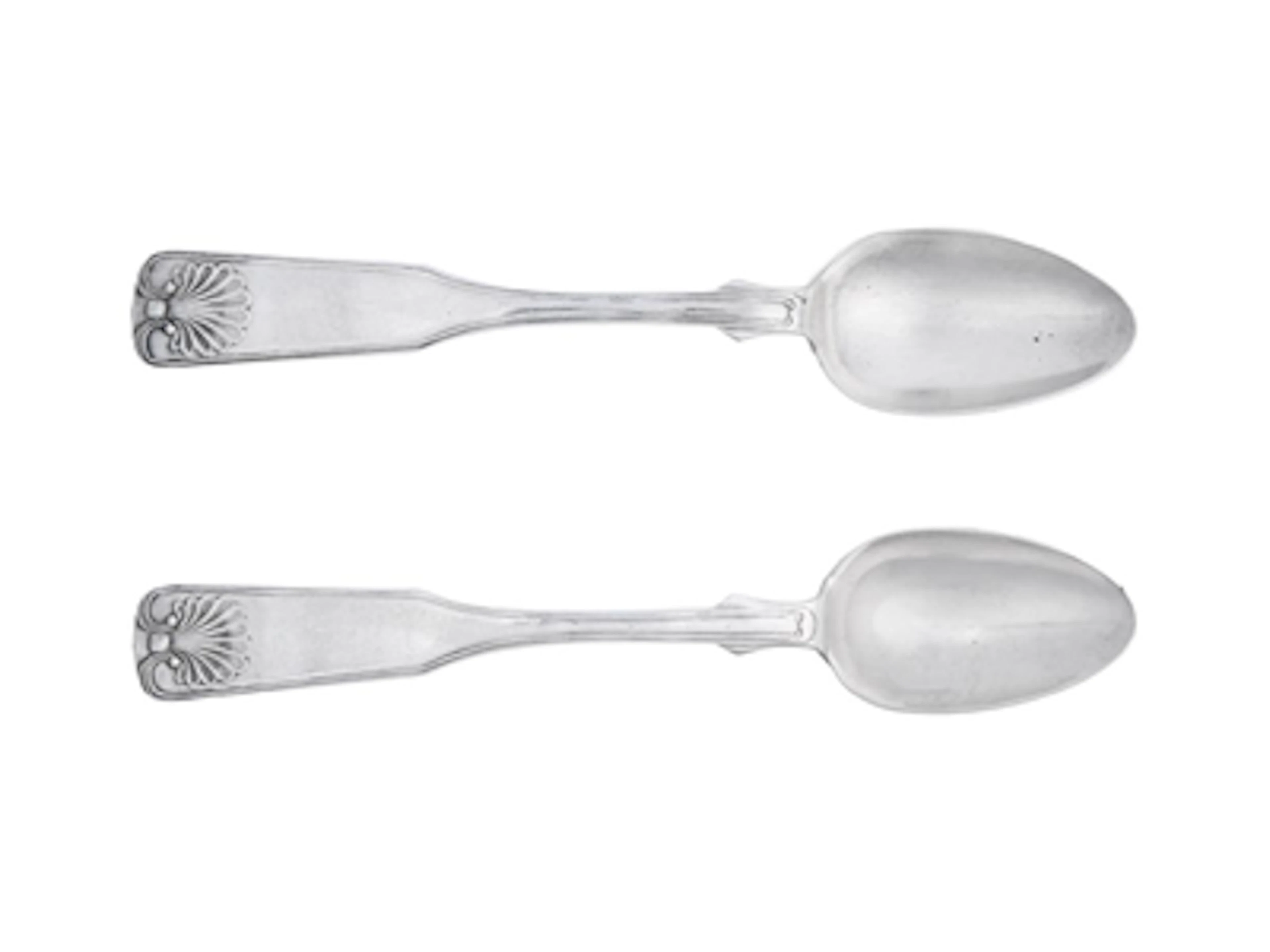 2 TESKEDAR, silver