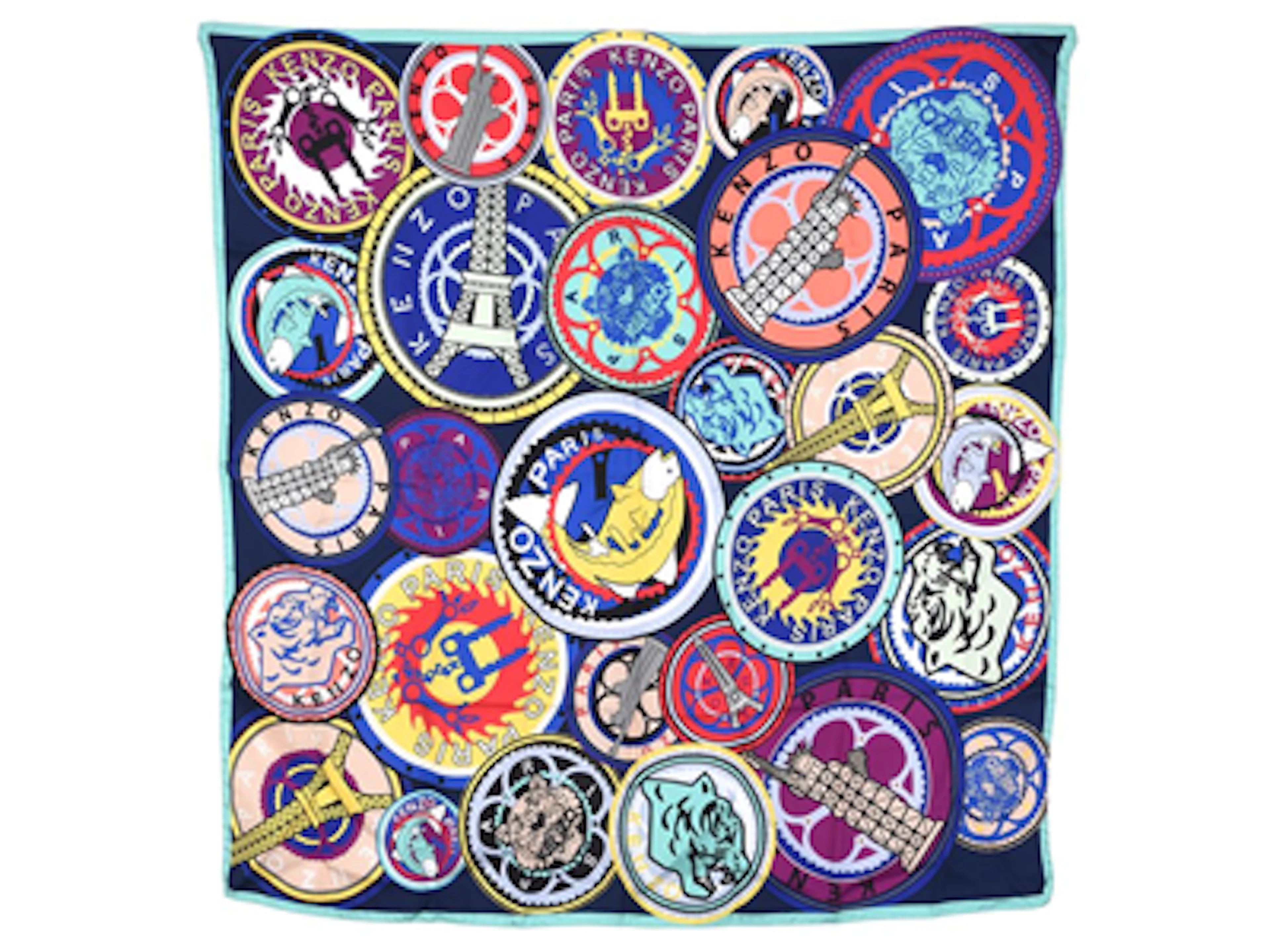 SCARF, KENZO, 100%