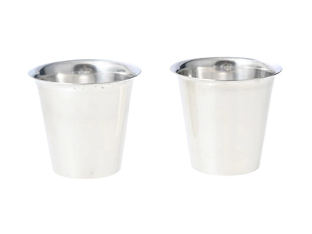 2 BÄGARE, silver