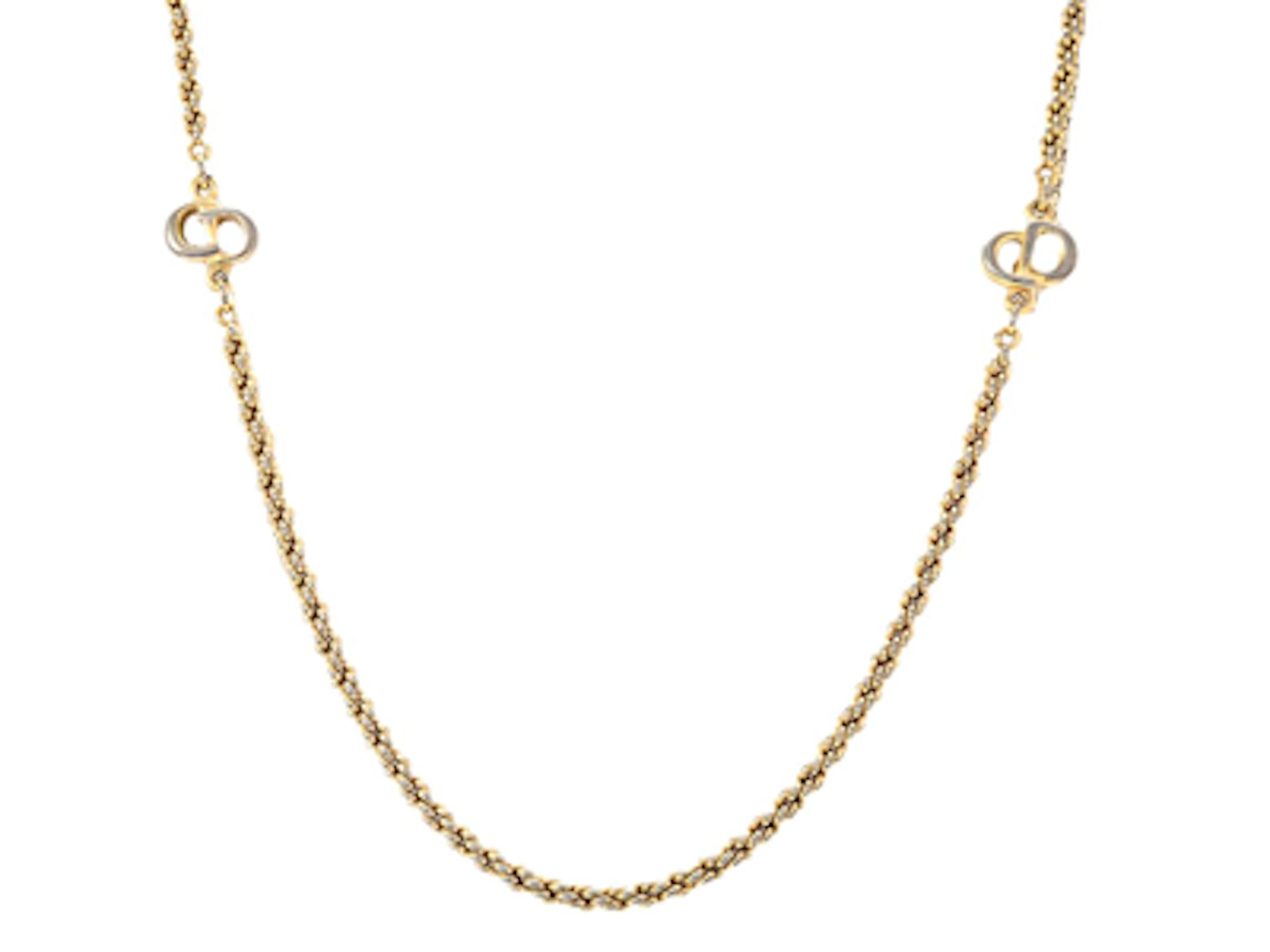 COLLIER, CHRISTIAN DIOR