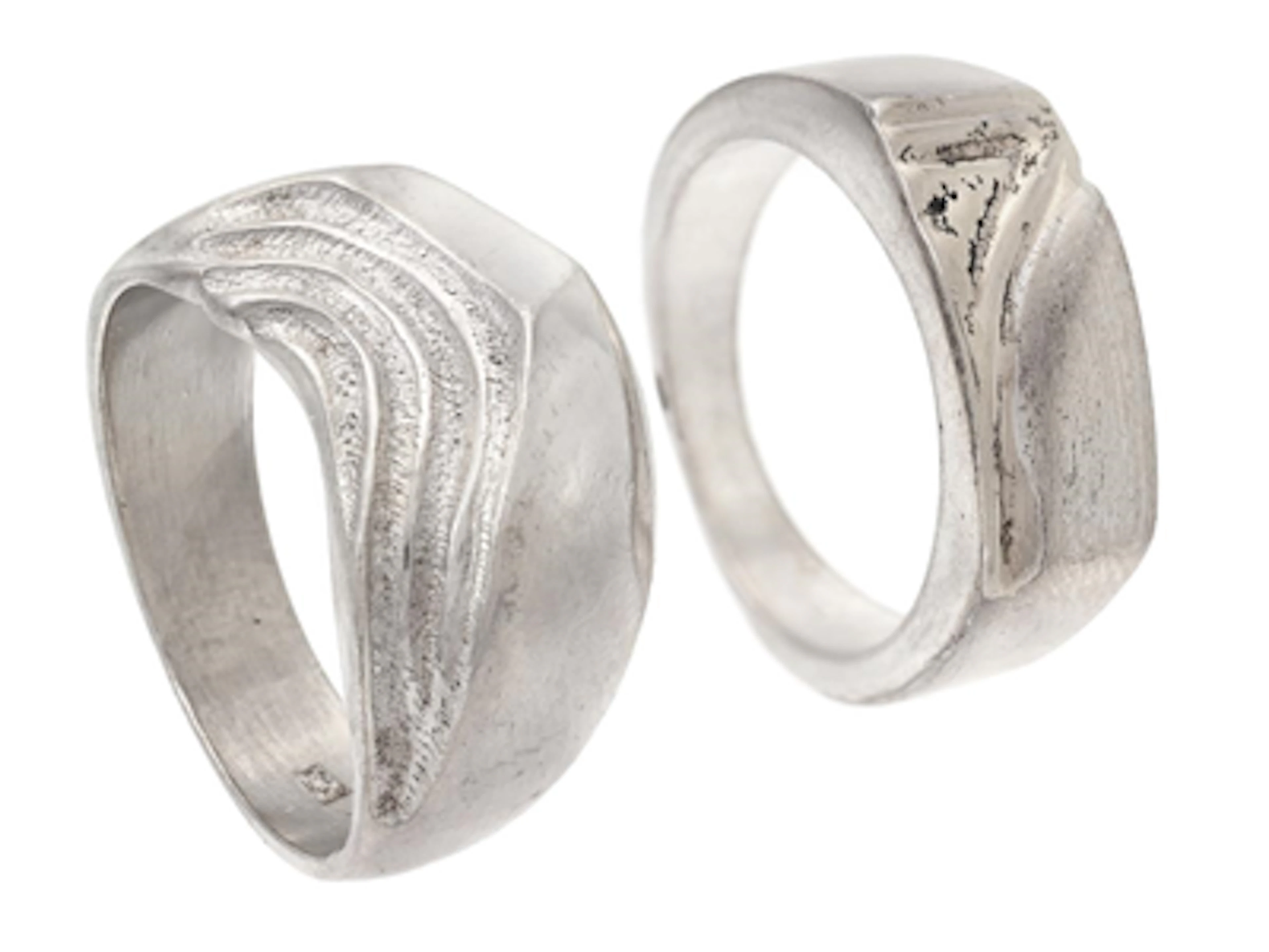 2 RINGAR, silver