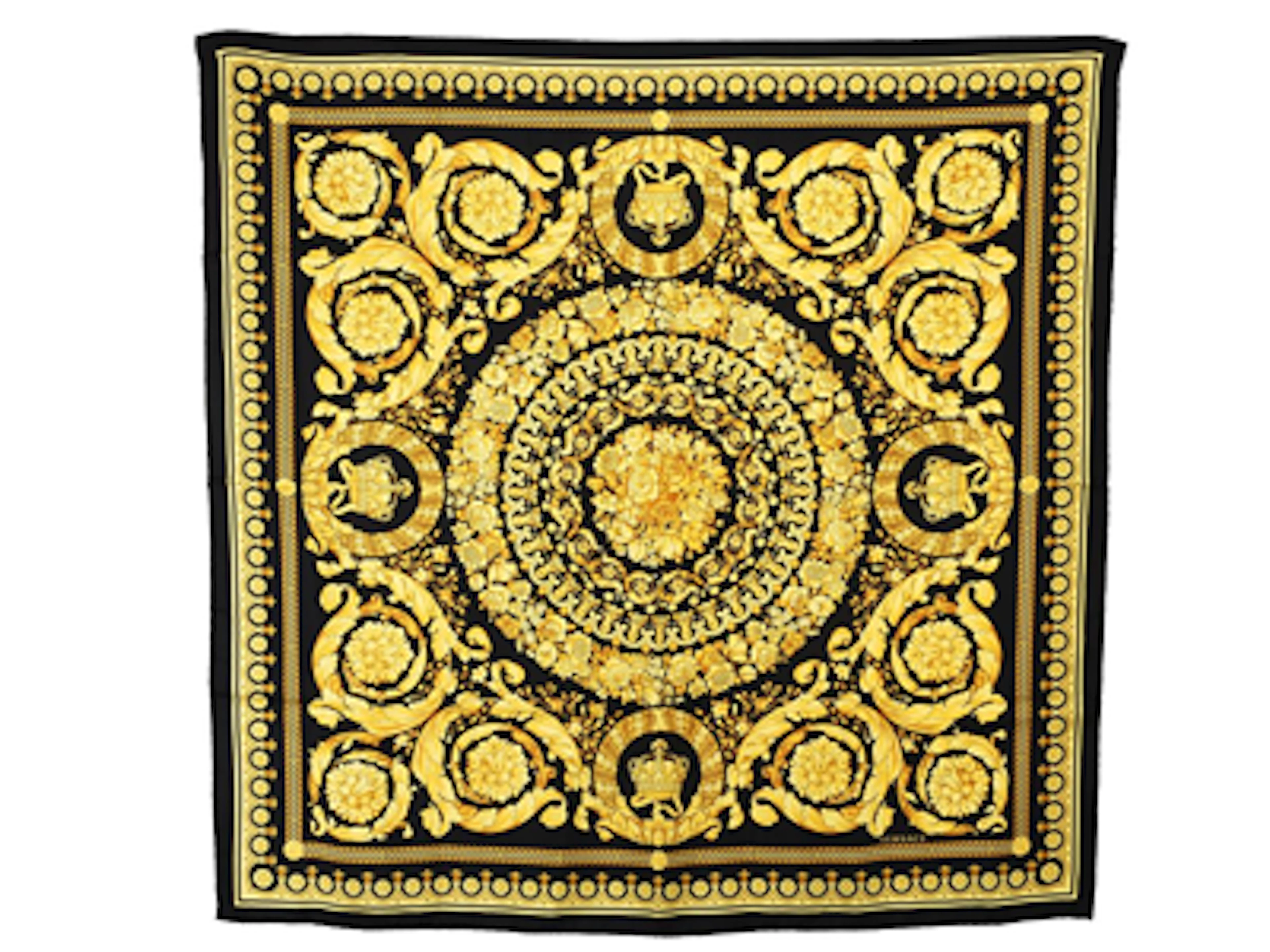 SCARF, VERSACE, 100%