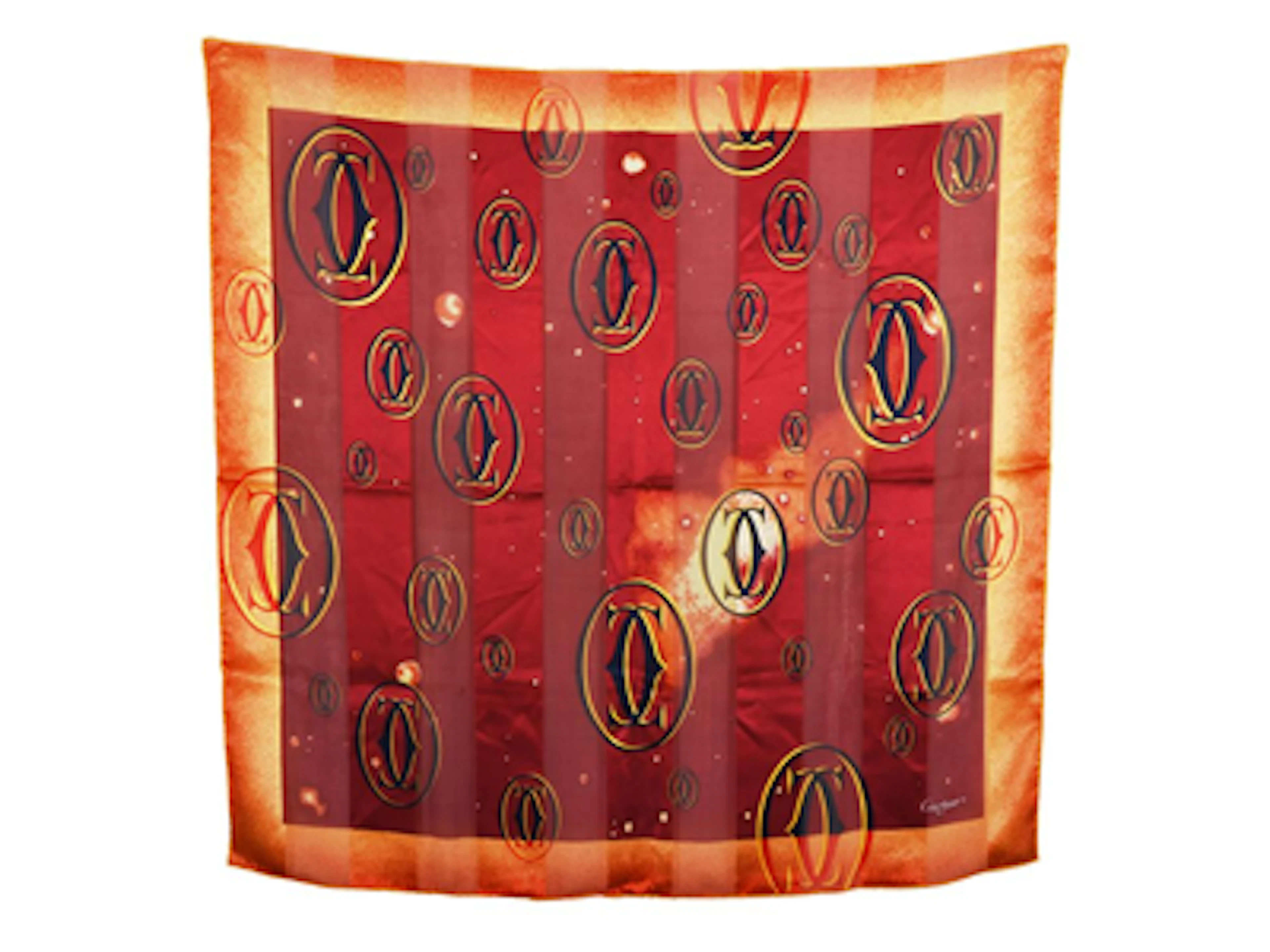 SCARF, CARTIER, 100%