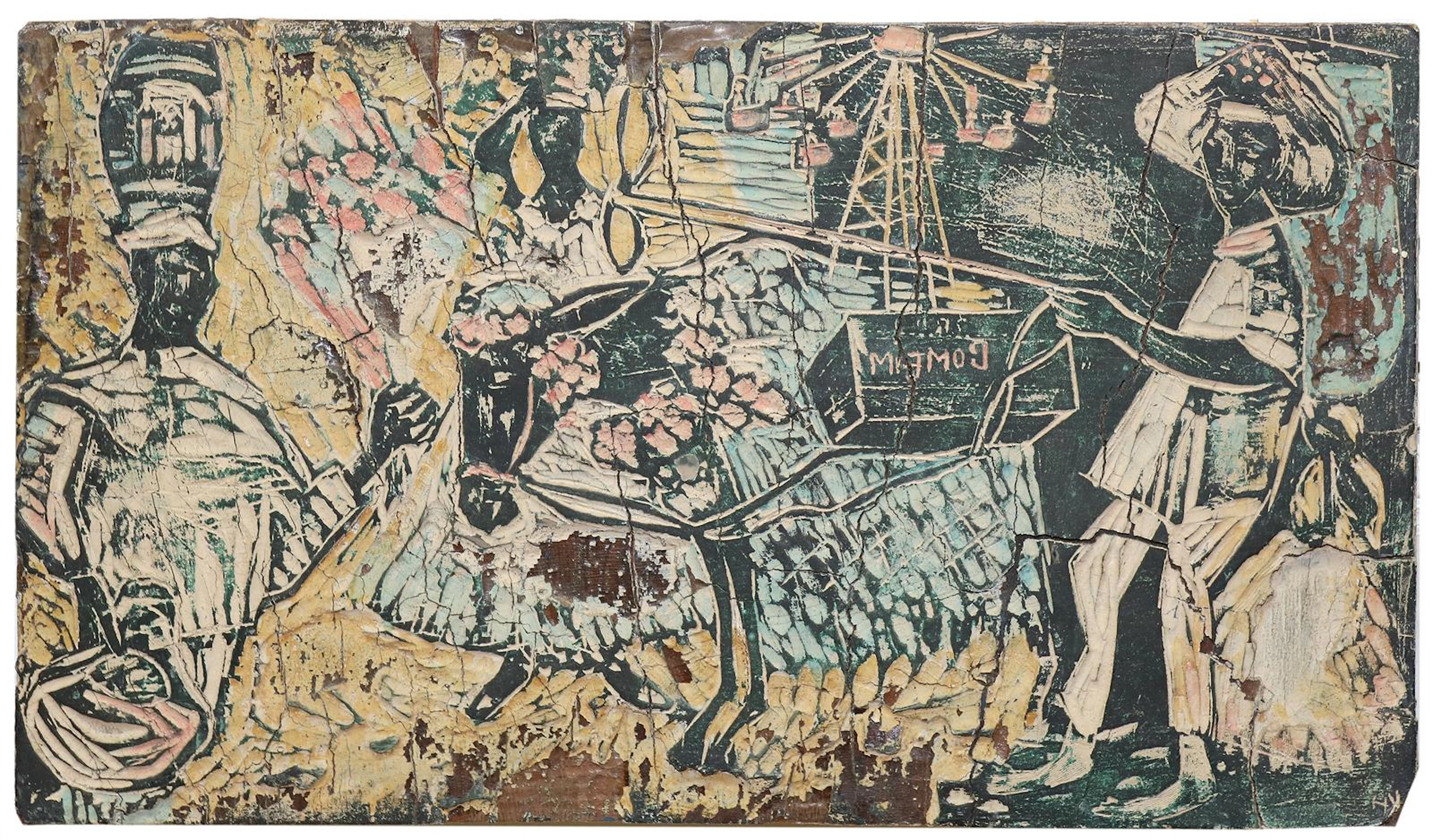Hansen-Bahia, Karl Heinz (1915 Hamburg - Sao Paulo 1978). Zwei Druckstöcke
