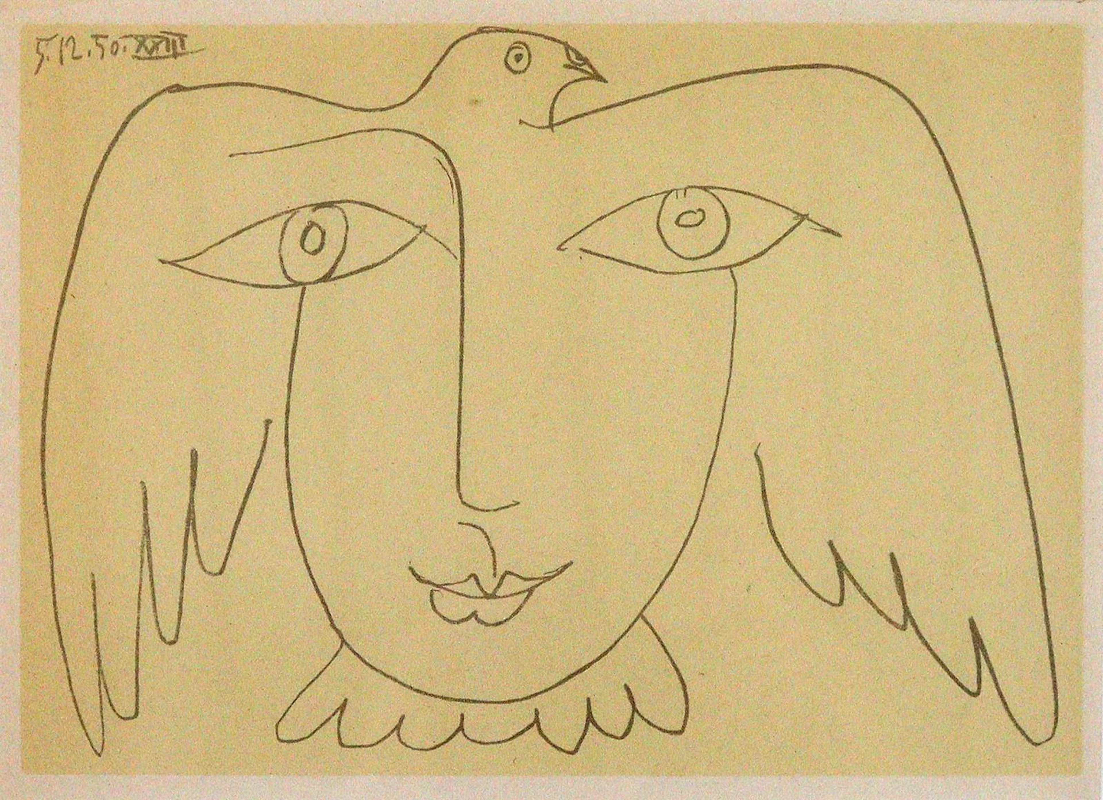 Picasso, Pablo (1881 Mßlaga - Mougins 1973) nach. Le Visage de la