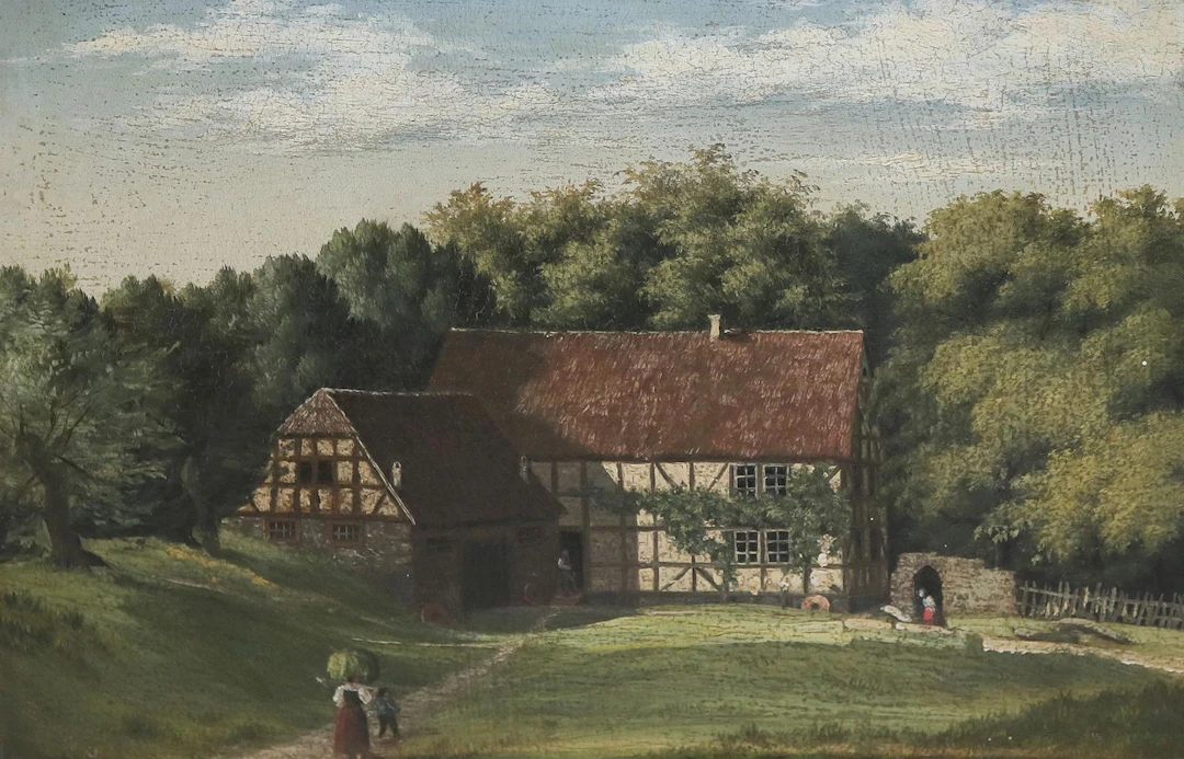 Sammlung von 6 Gemälden 19.-20. Jh. Stillleben mit Kaktus
