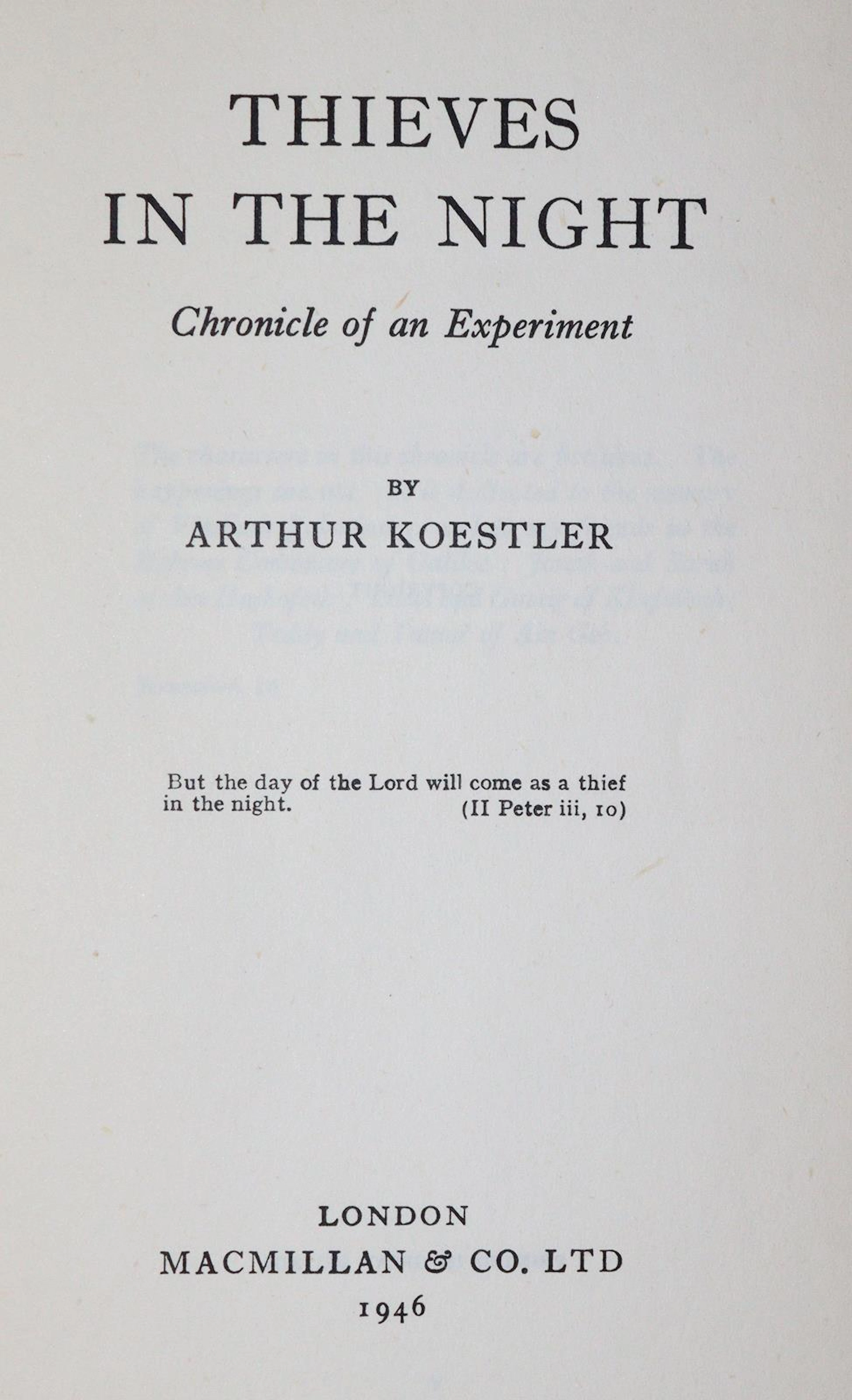 Sammlung von 7 Schriften in engl