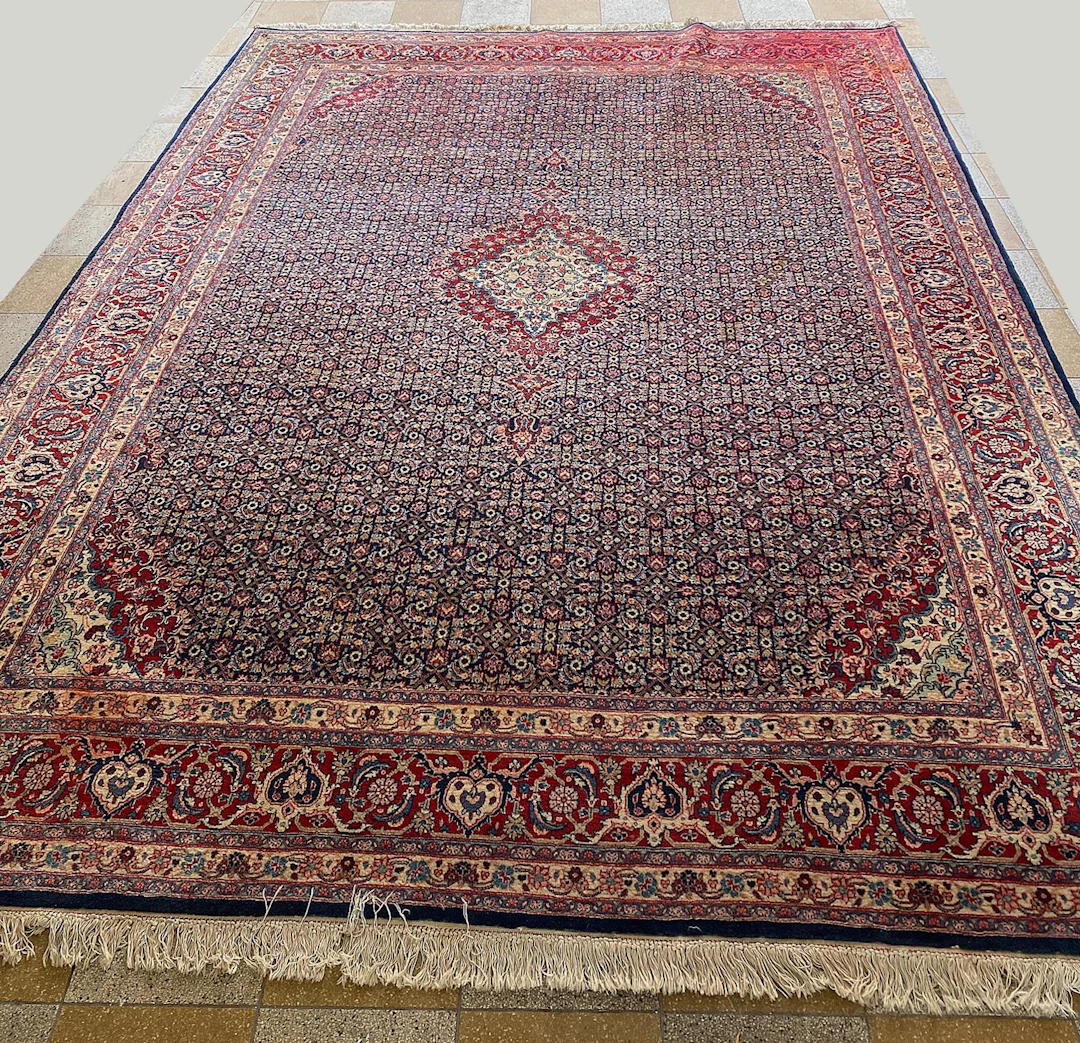Bidjar großer Teppich mittig mit Zentralmedaillon