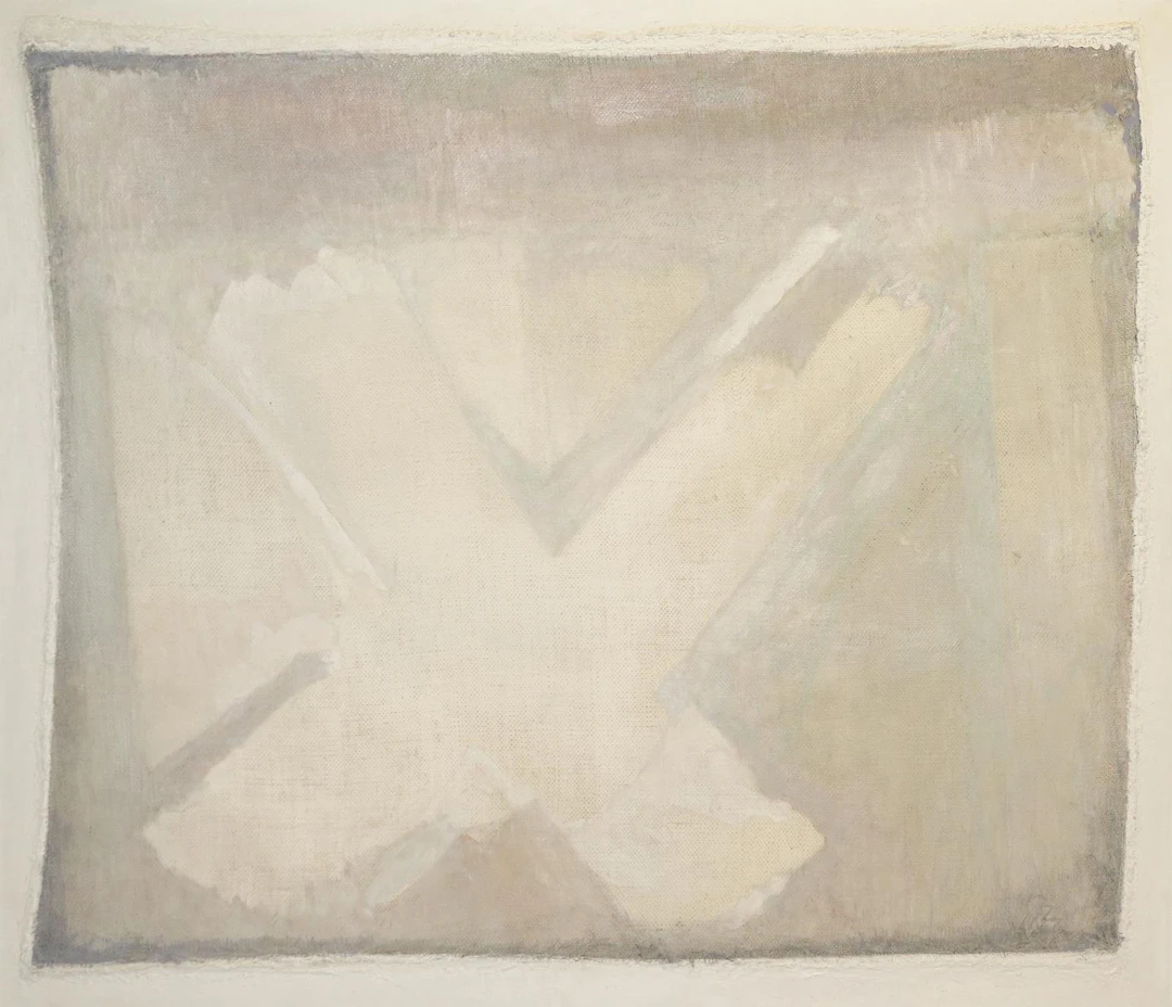 Meistermann, Georg (1911 Solingen - Köln 1990). Grisaillen. Öl/Rupfen