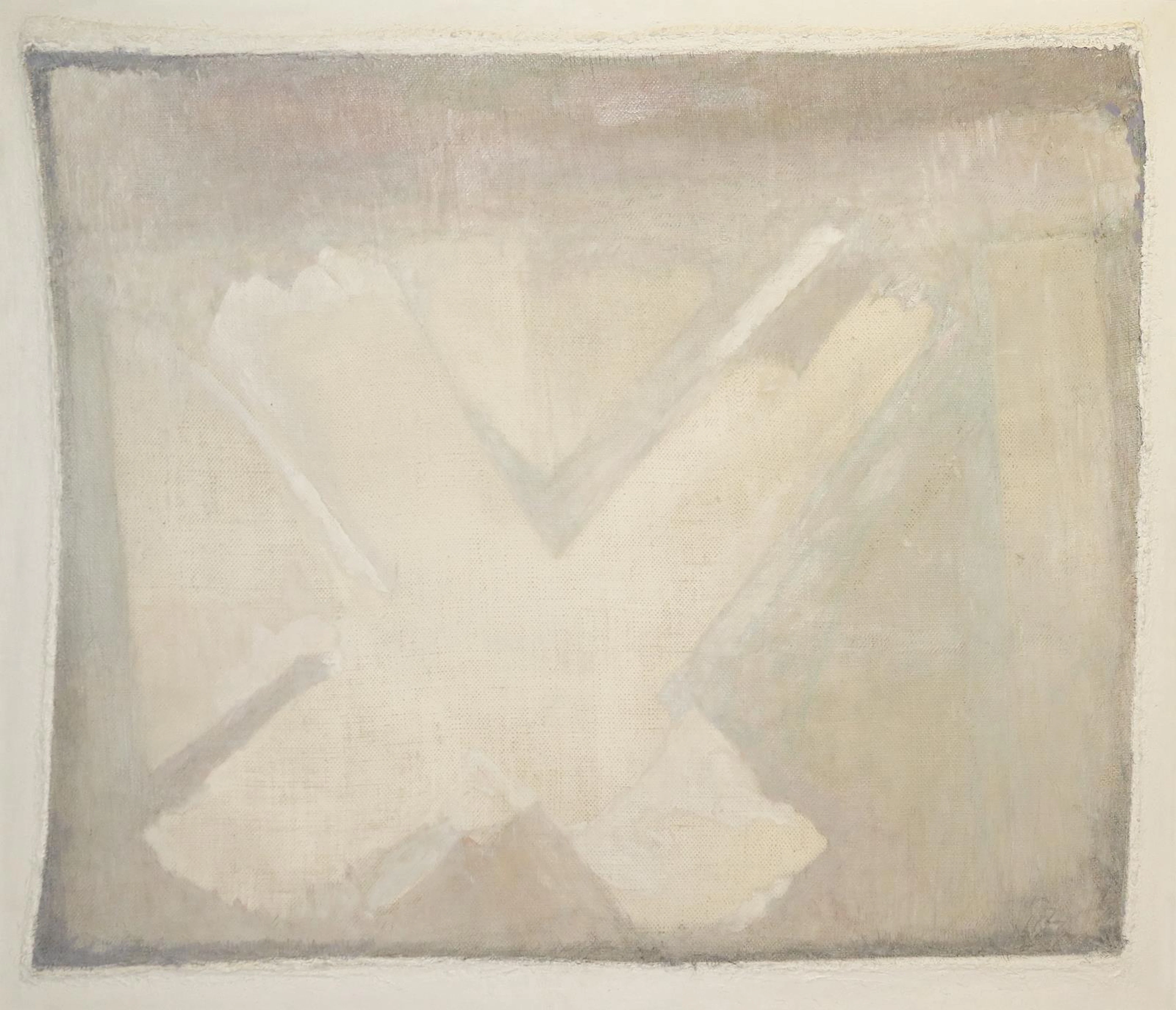 Meistermann, Georg (1911 Solingen - Köln 1990). Grisaillen. Öl/Rupfen