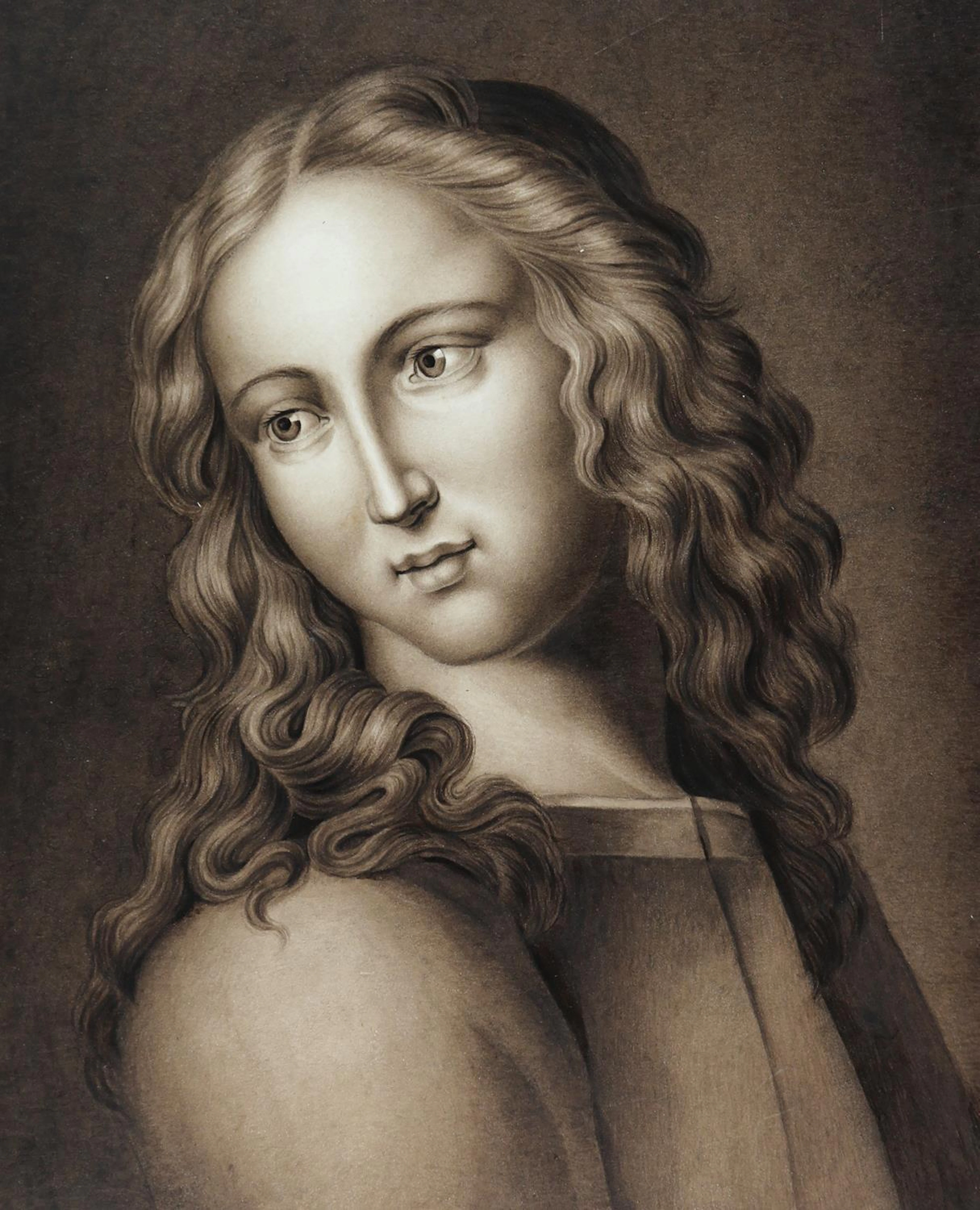 Raffaello Sanzio da Urbino (1483-1520) nach. Brustbild des Principe