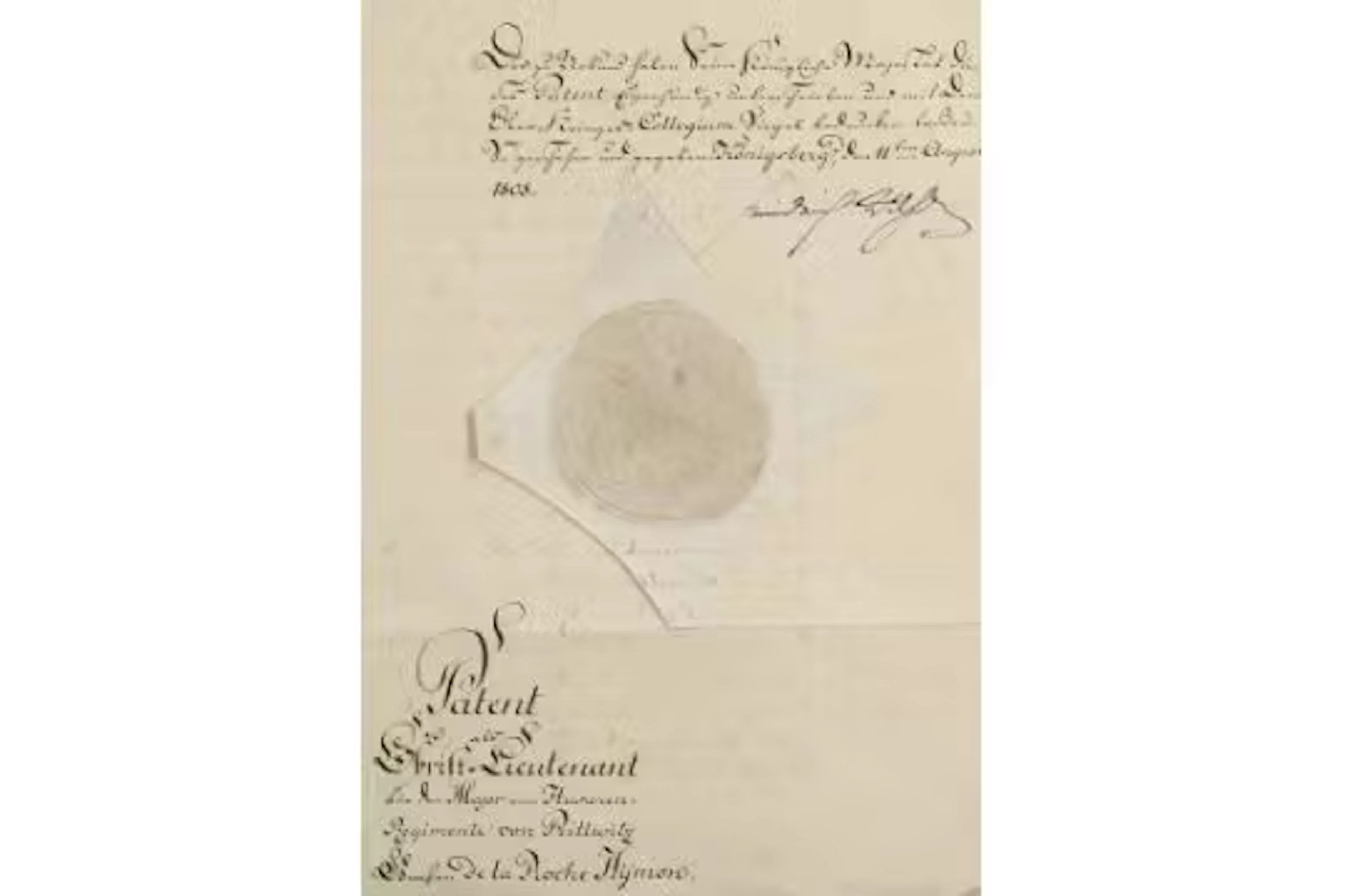 Friedrich Wilhelm III. König v. Preussen