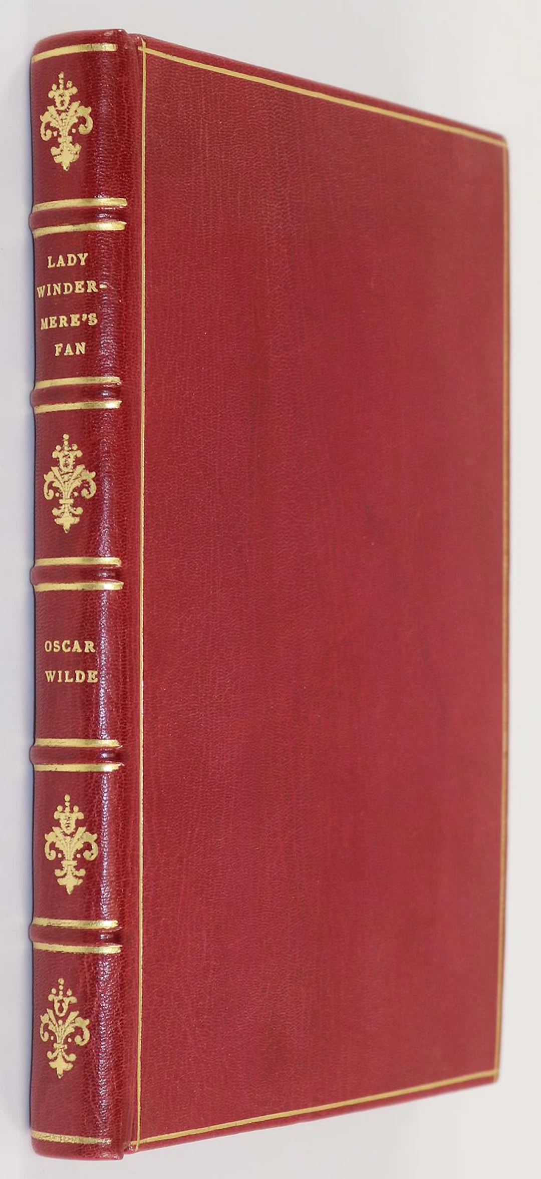 Wilde,O. Lady Windermere's Fan. A play about a good woman. London