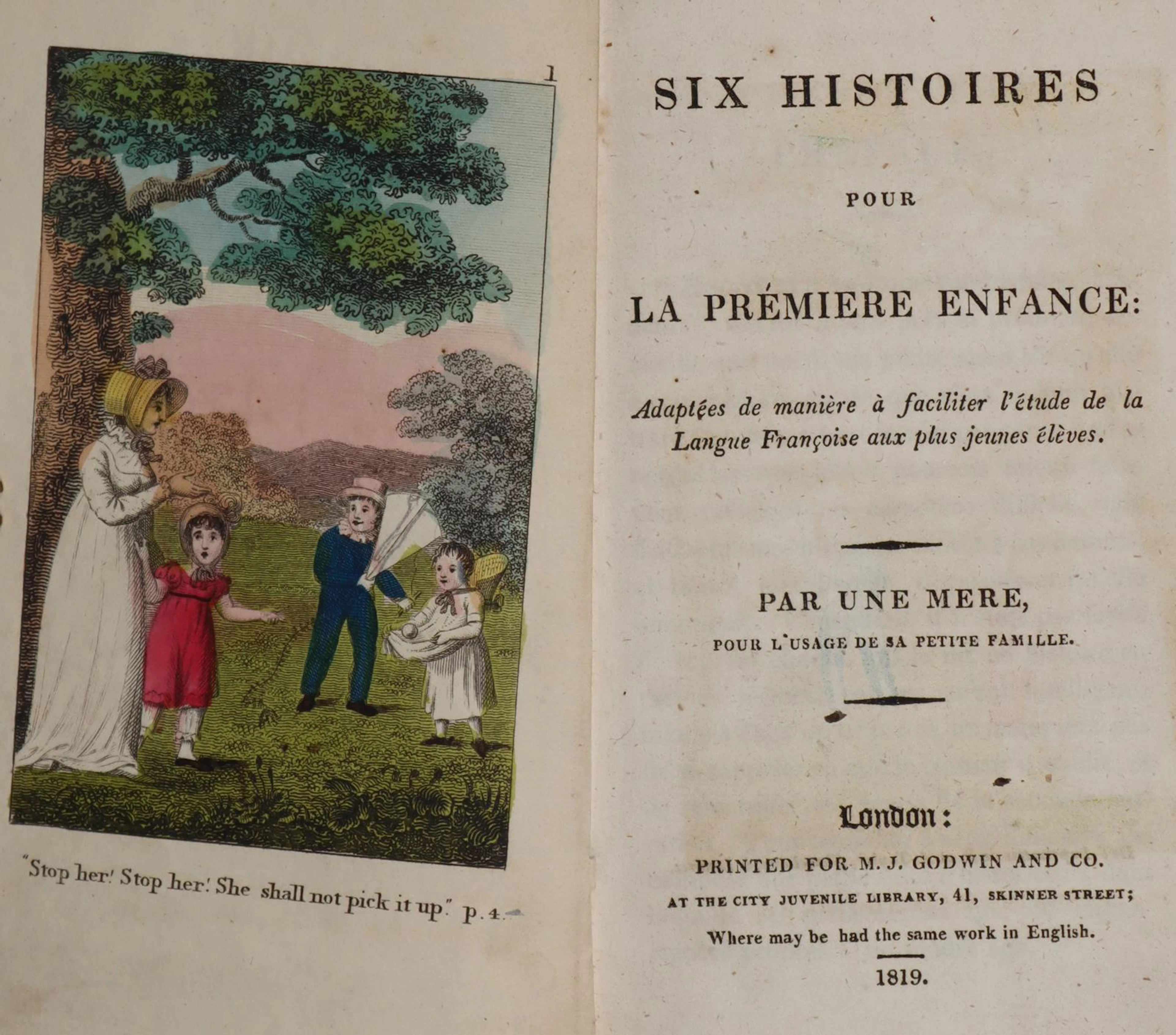 Six histoires pour la premiere enfance: Adaptees de maniere a faciliter