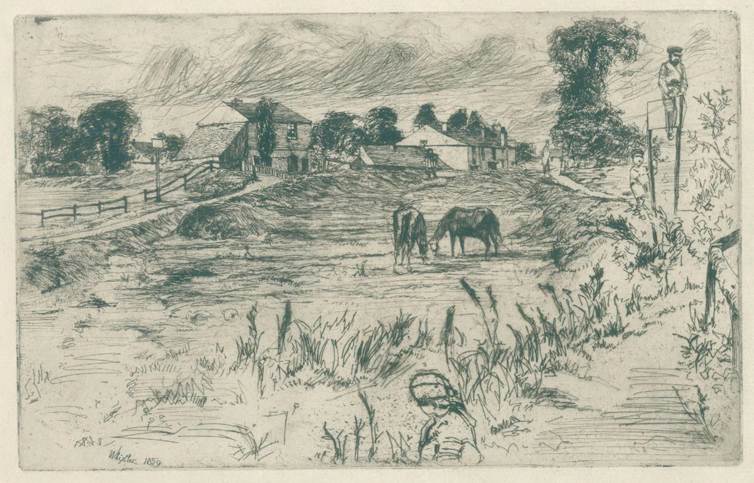 Whistler, James Abbot McNeill (1834 Lowell MA - Chelsea Ldn. 1903).