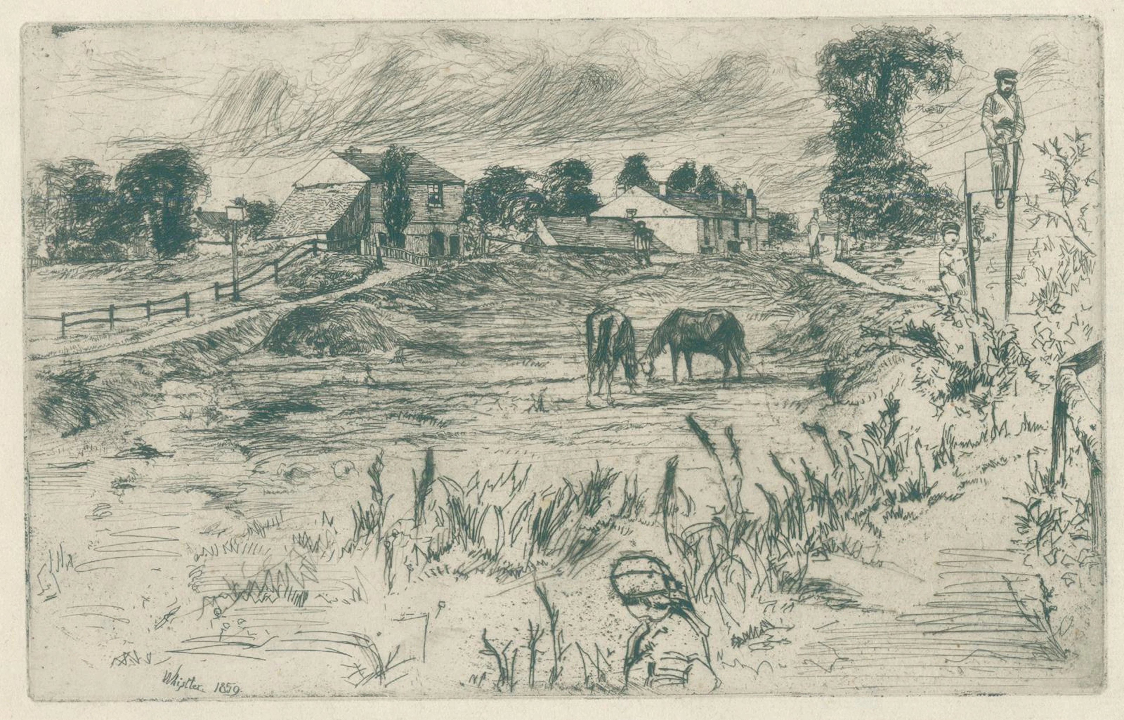 Whistler, James Abbot McNeill (1834 Lowell MA - Chelsea Ldn. 1903).
