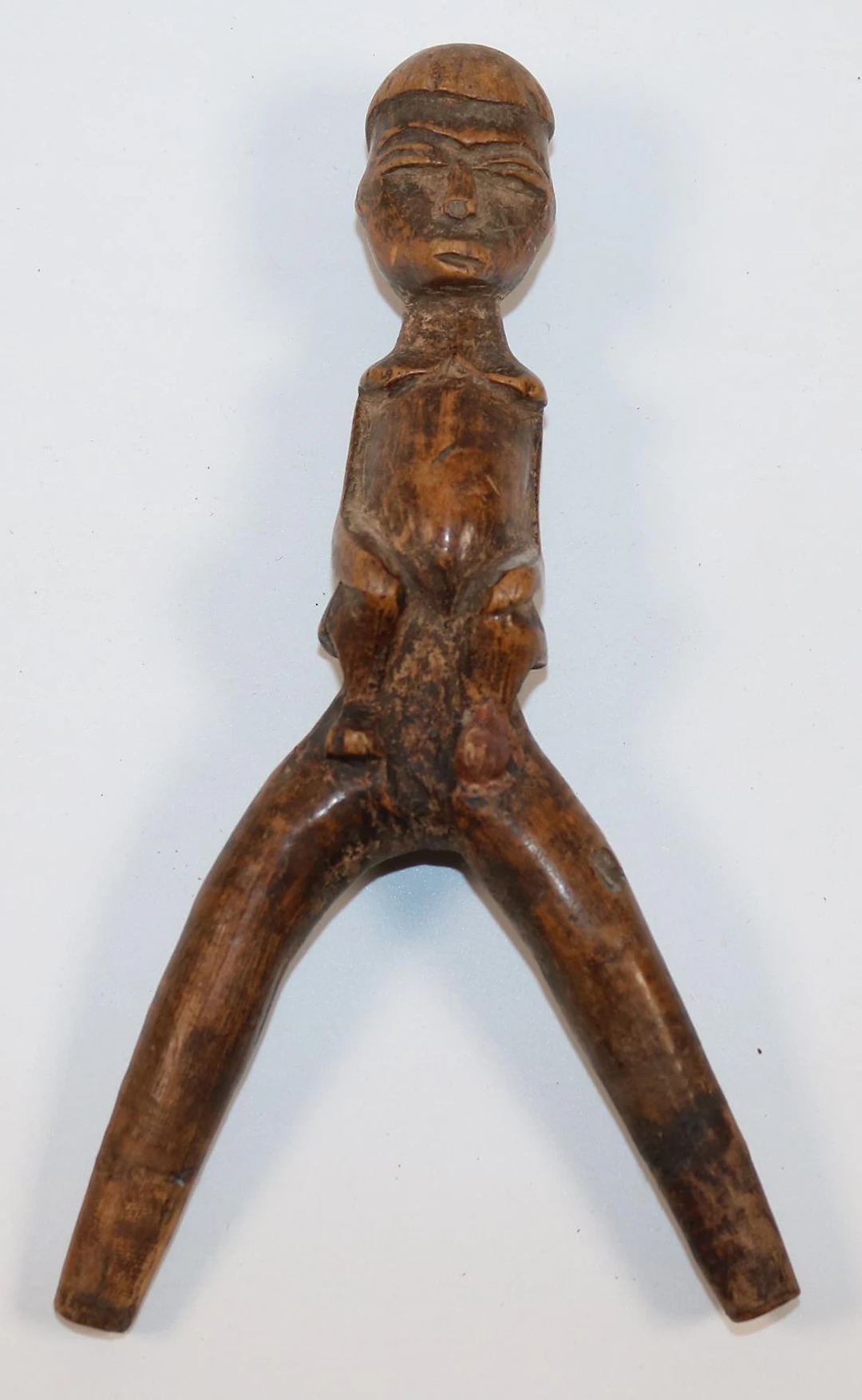 Senufo Elfenbeinküste. Webrollenhalter