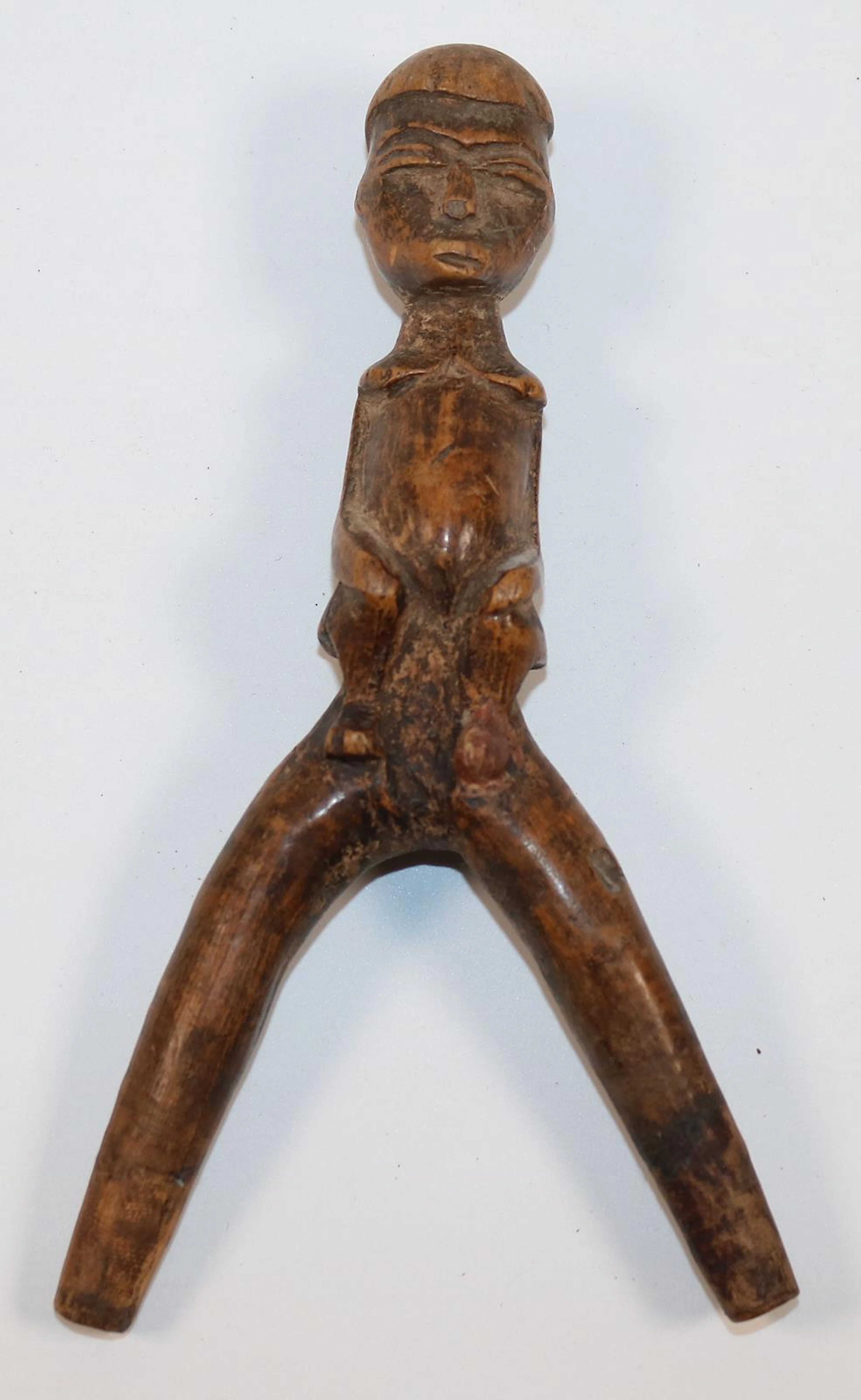 Senufo Elfenbeinküste. Webrollenhalter