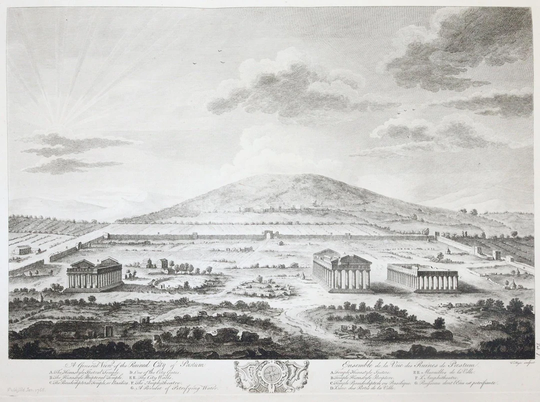Major,T. Les Ruines de Paestum ou de Posidonie
