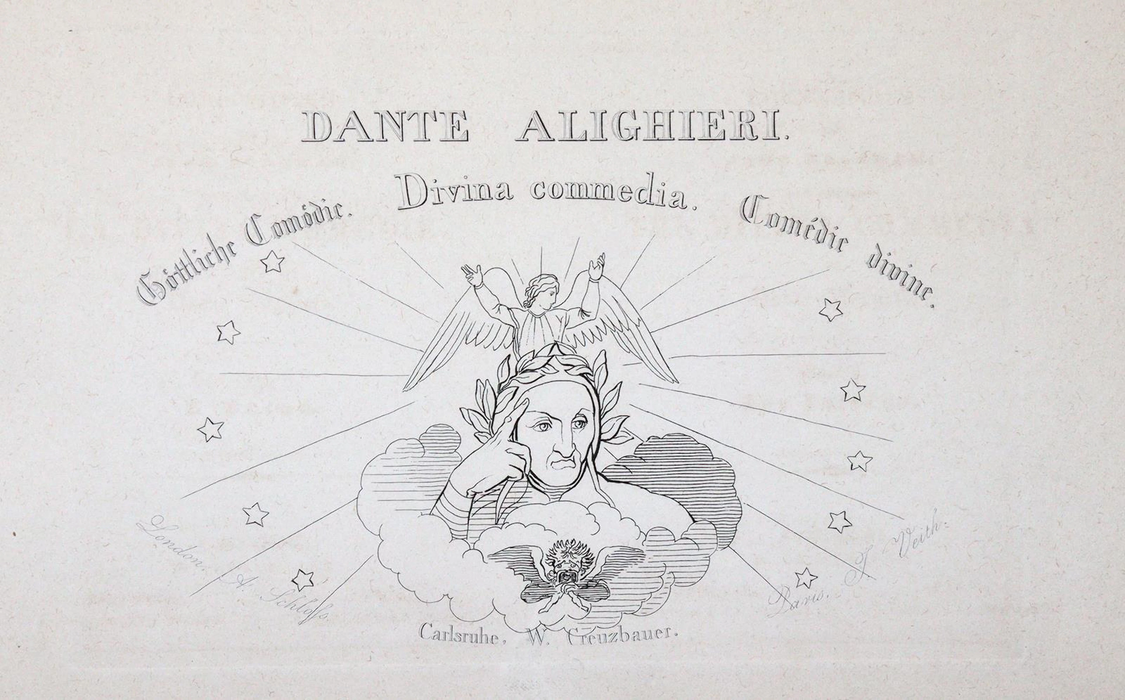 Flaxmann,J. Composizioni concernenti La Divina Commedia di Dante Alighieri.