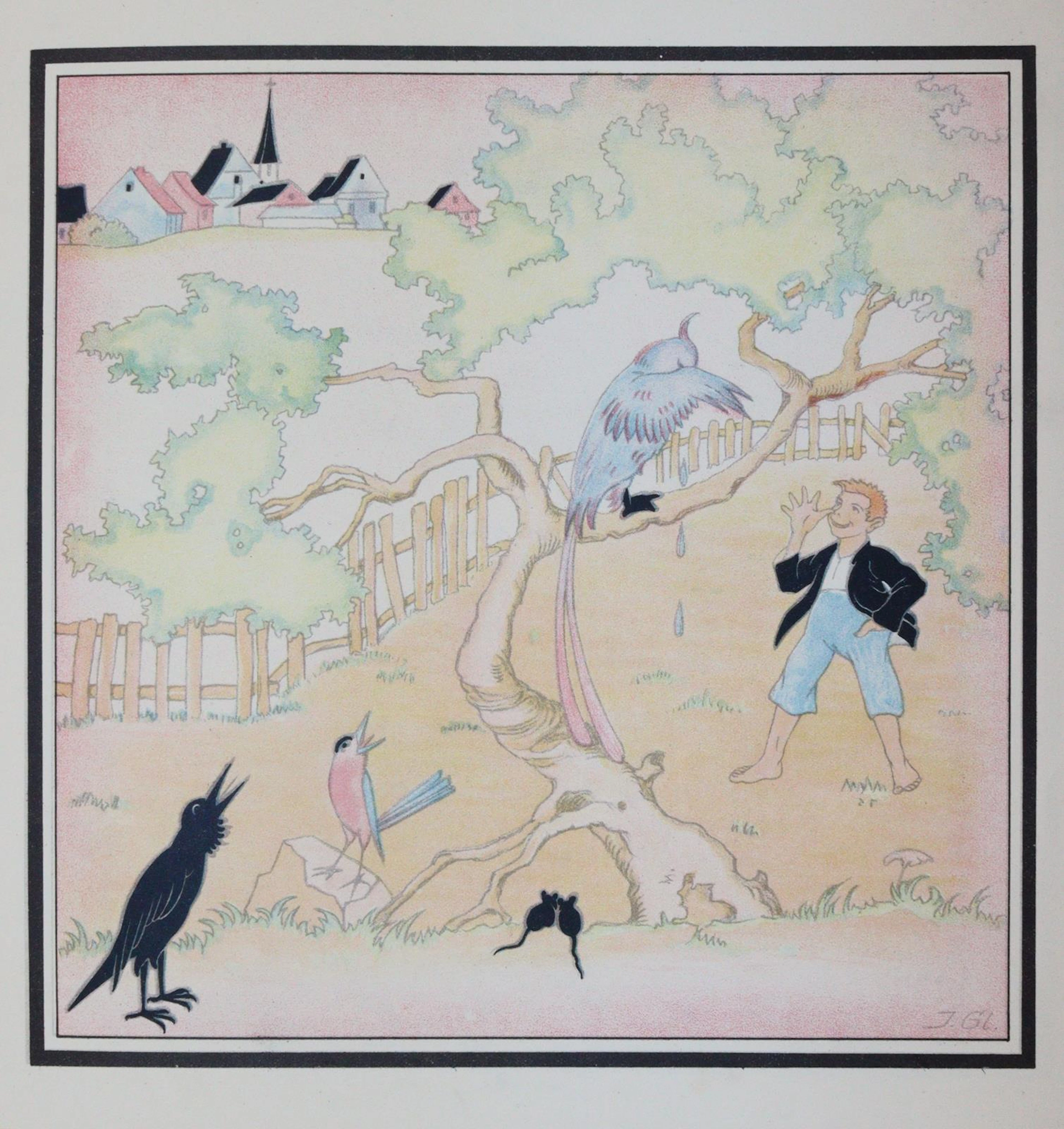 Dehmel,R. Der Vogel Wandelbar. Ein Märchen. Wiesbaden