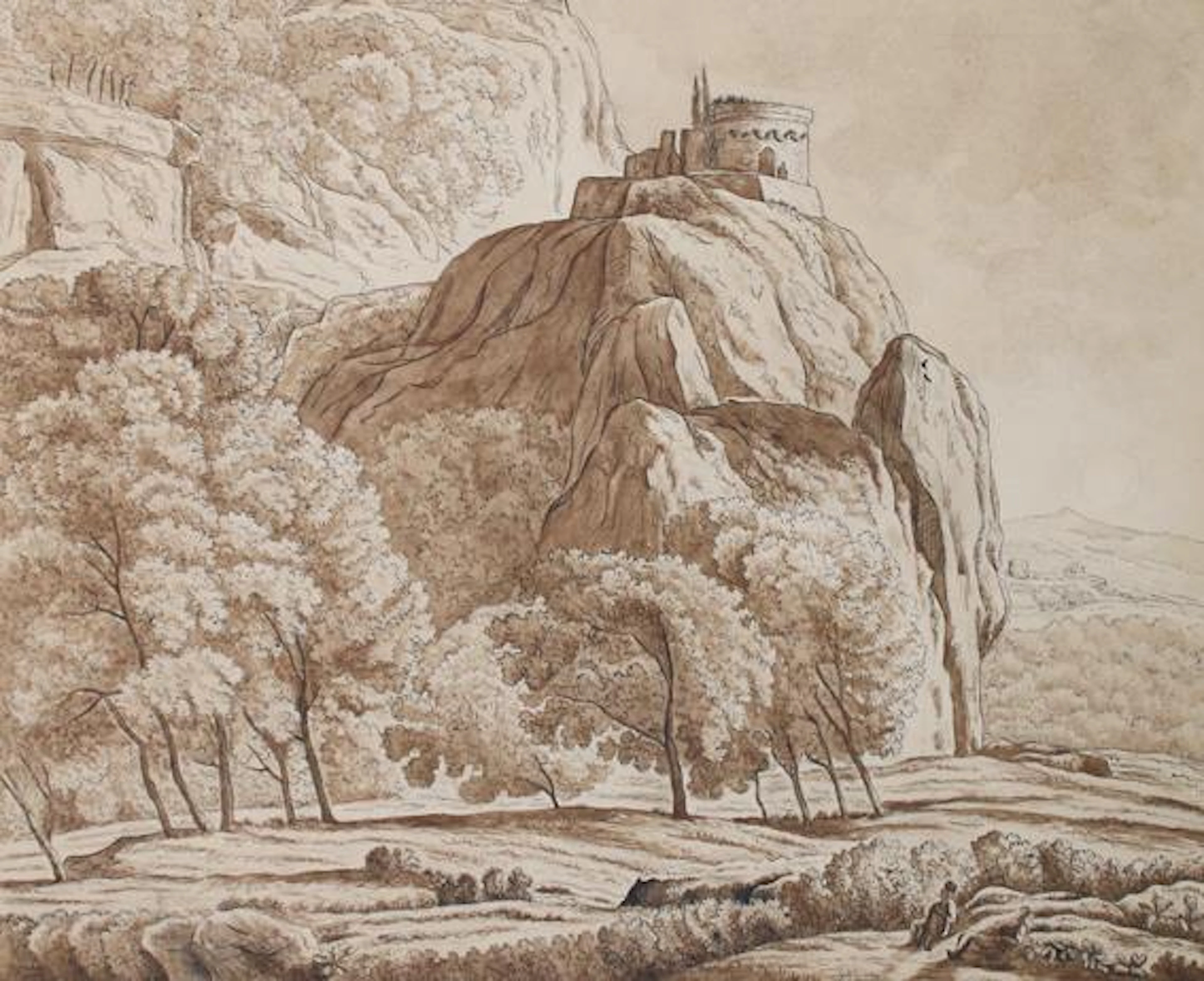 Kobell, Franz Innozenz (1749 Mannheim - München 1822). Castell in
