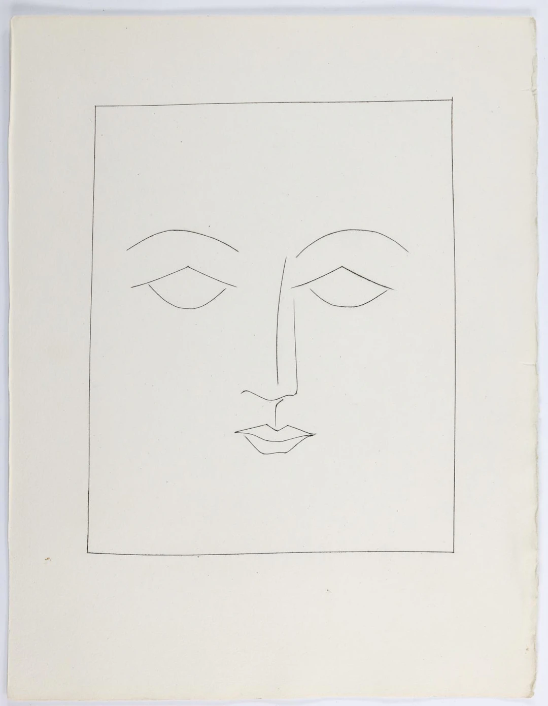Picasso, Pablo (1811 Malaga - Mougins 1973). Köpfe aus Merimées "Carmen".