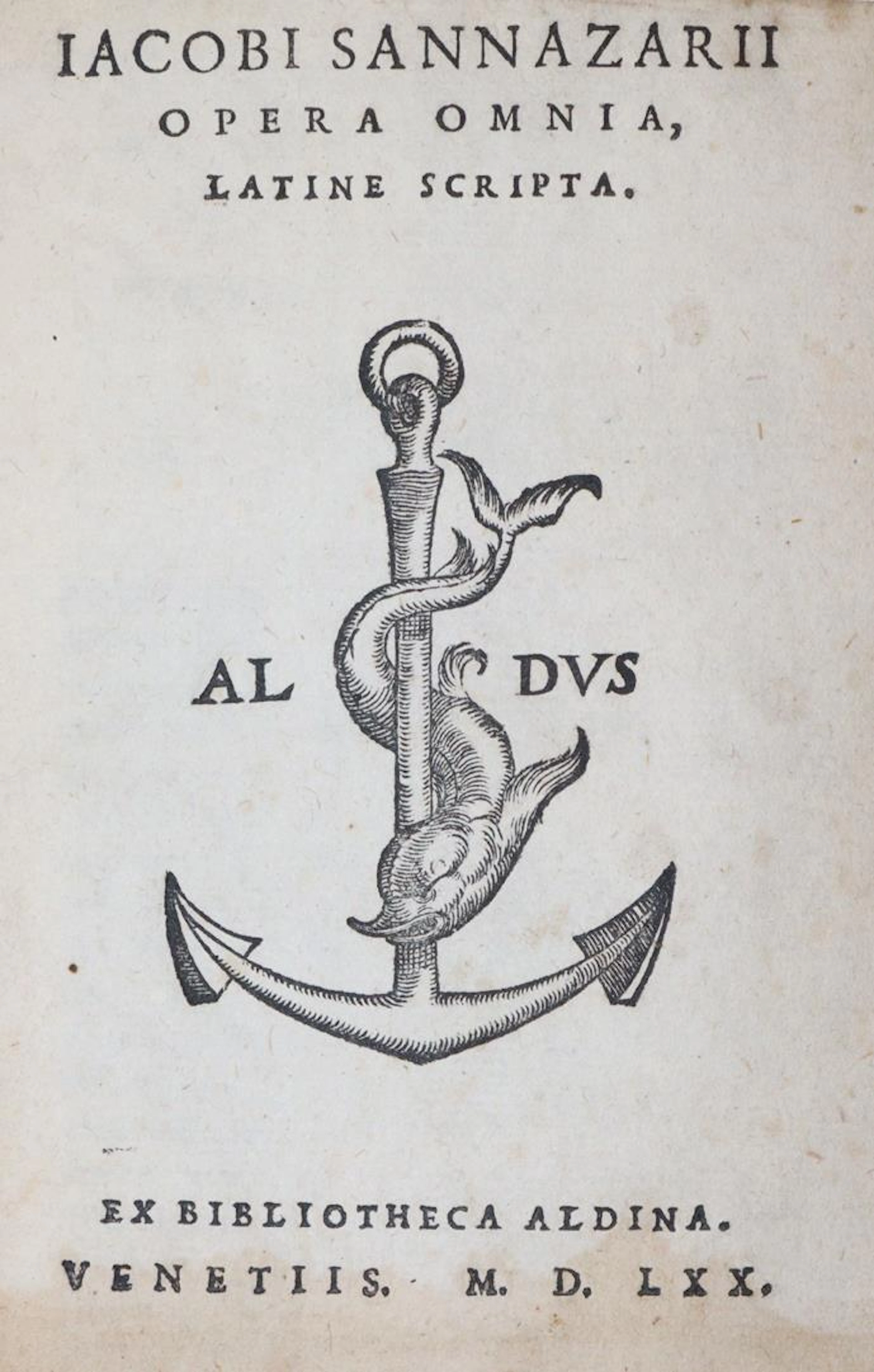 Sannazaro,J. Opera omnia