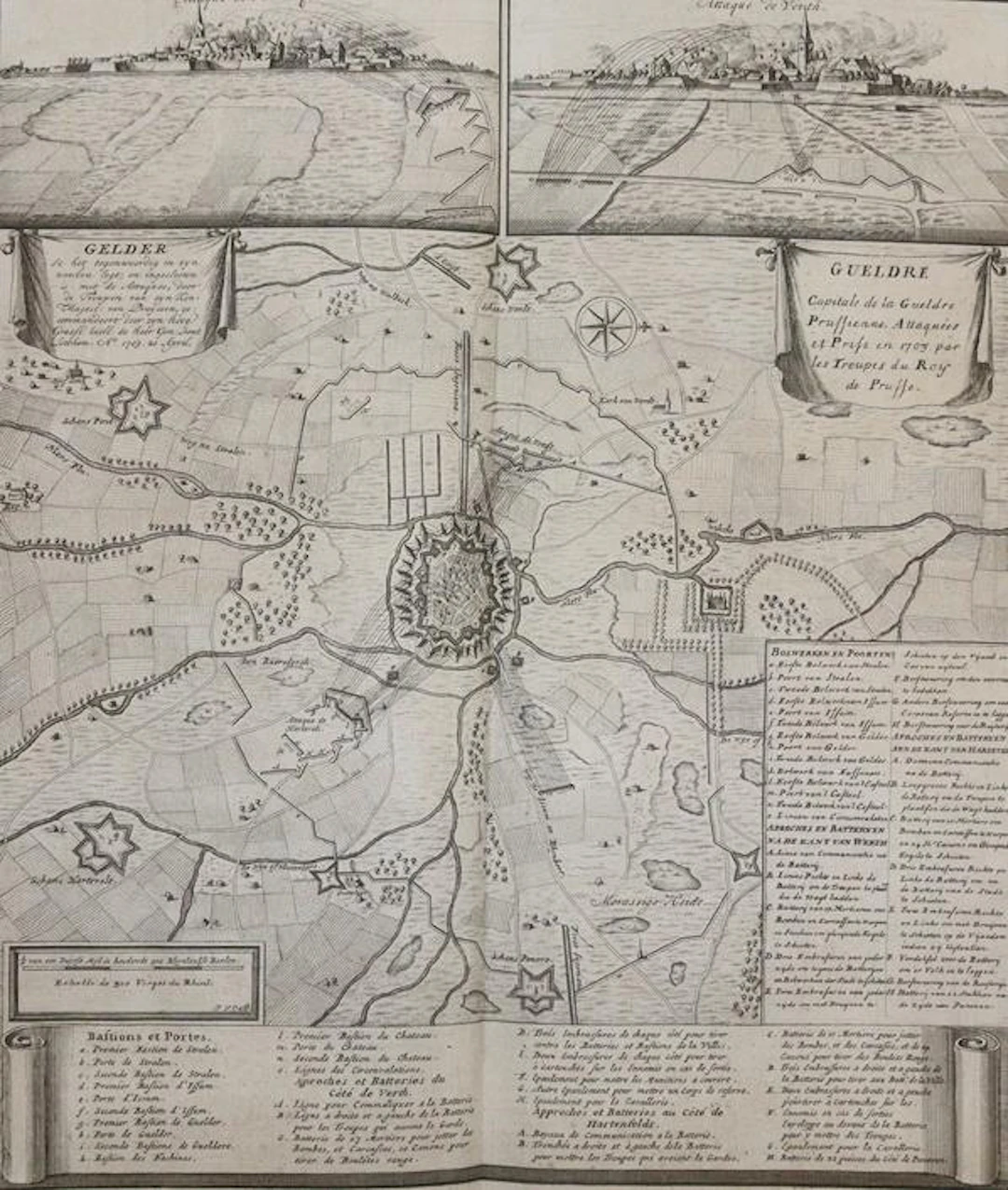 Huchtenburgh, Jan van (1646 Haarlem - Amsterdam 1733). "Bombadeeringe