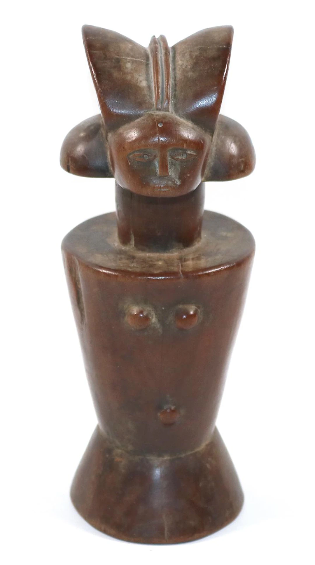 Mwana Hiti. Führsorgefigur der Kwere o. Zaramo. Dunkles