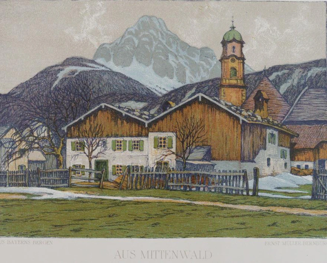 Müller-Bernburg, E. Aus Bayerns Bergen