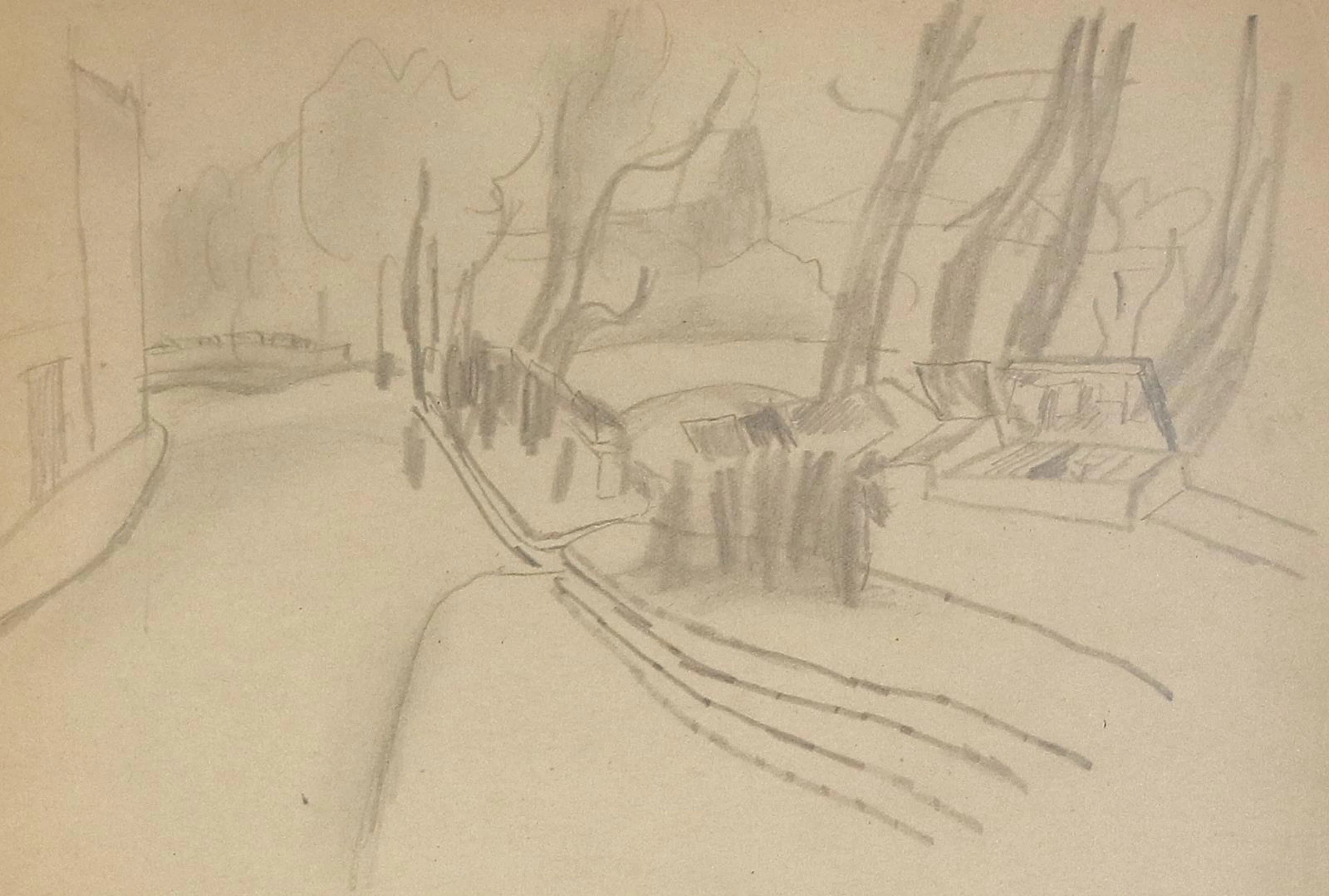 Schleifer, Luitpold (1908 Vilshofen). Pariser Blätter. Priv. Hlwd.-Album