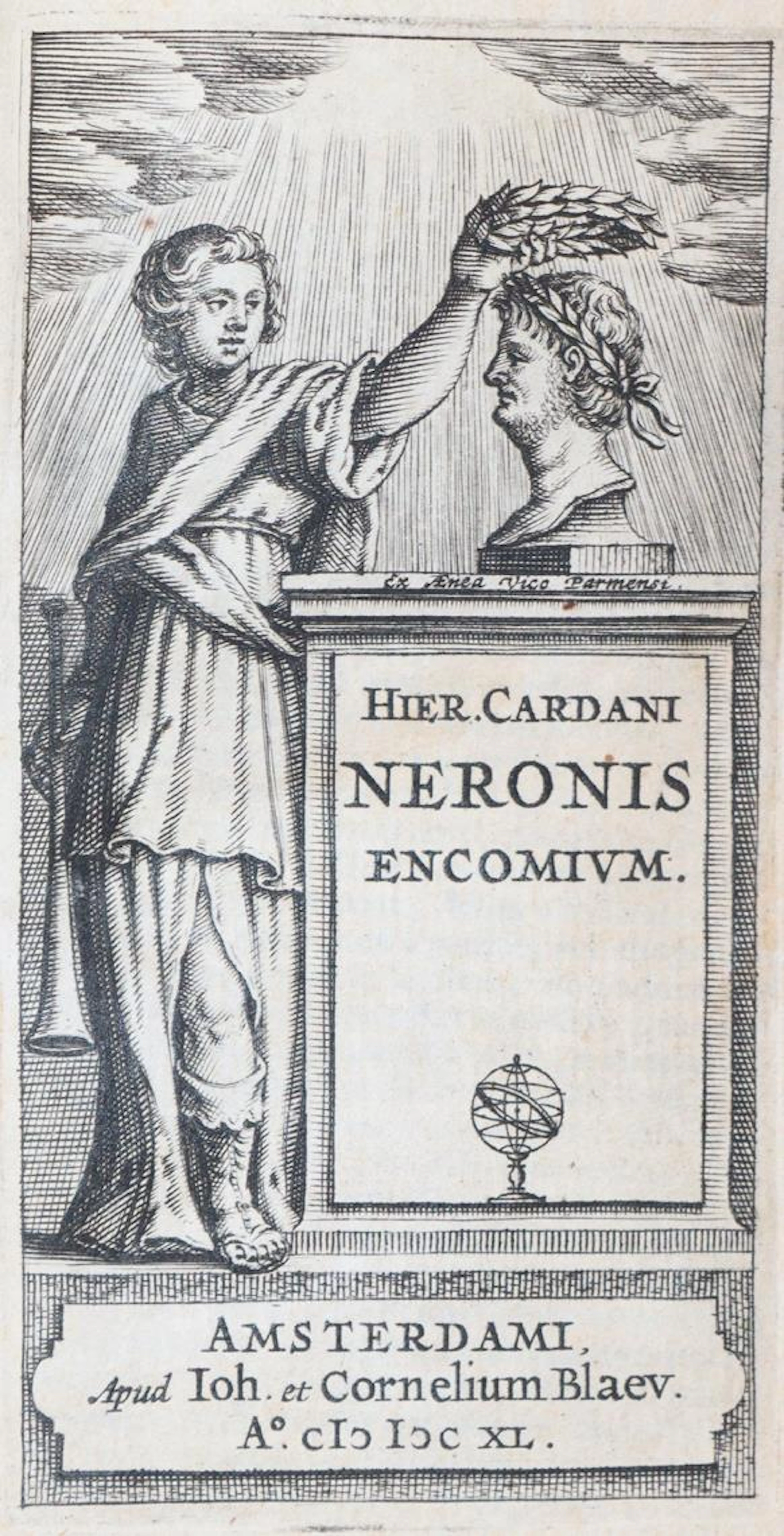 Cardanus,H. Neronis encomium. Amsterdam