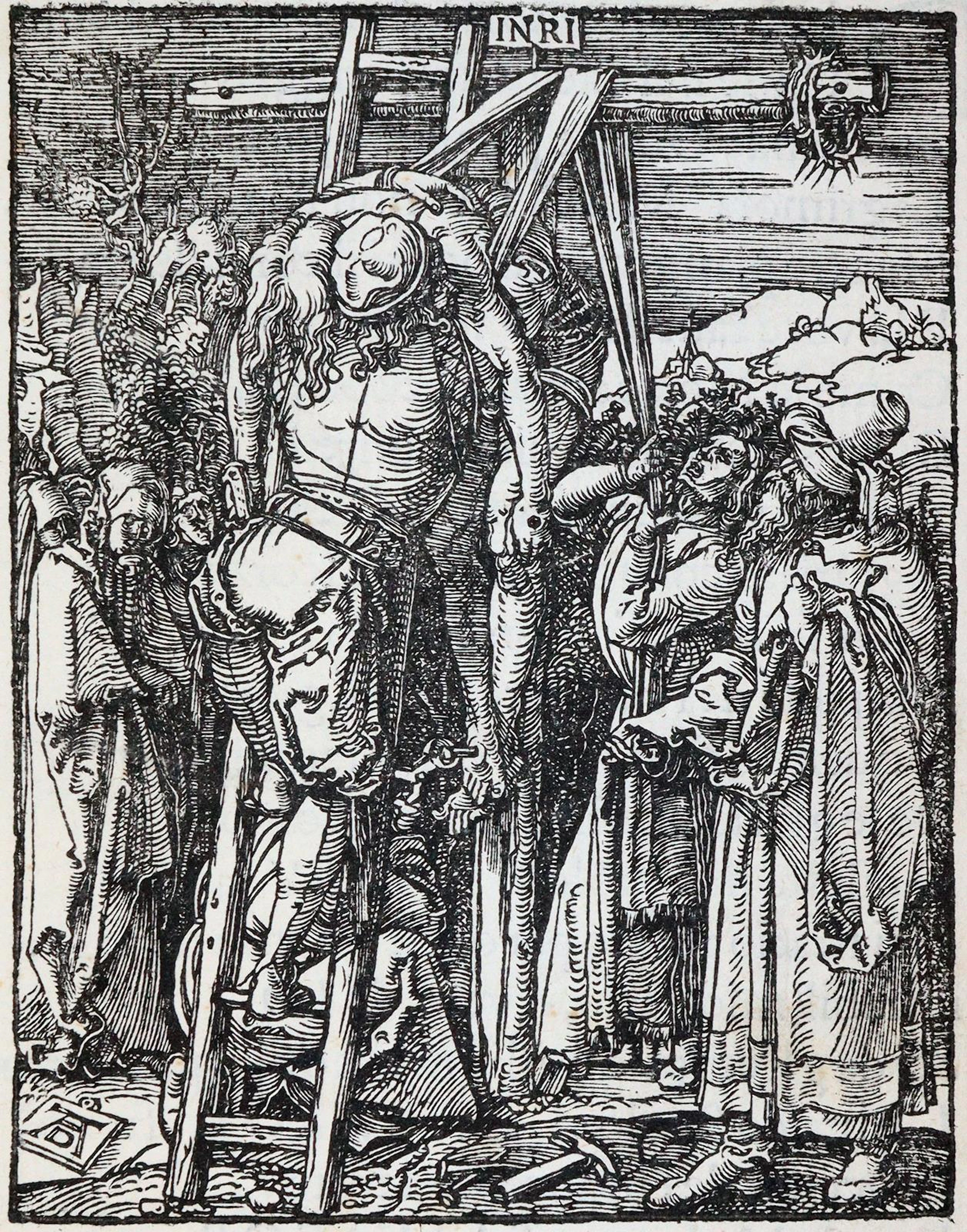 Dürer, Albrecht (1471 Nürnberg 1528). Die Kreuzabnahme. Holzschnitt