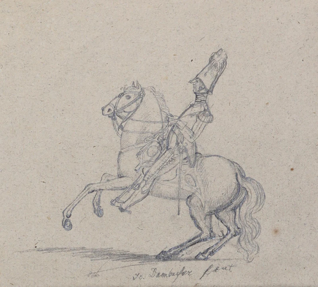 Zeichnungen. 30 Blatt Zeichnungen des 19. Jh. Verschiedene Motive.