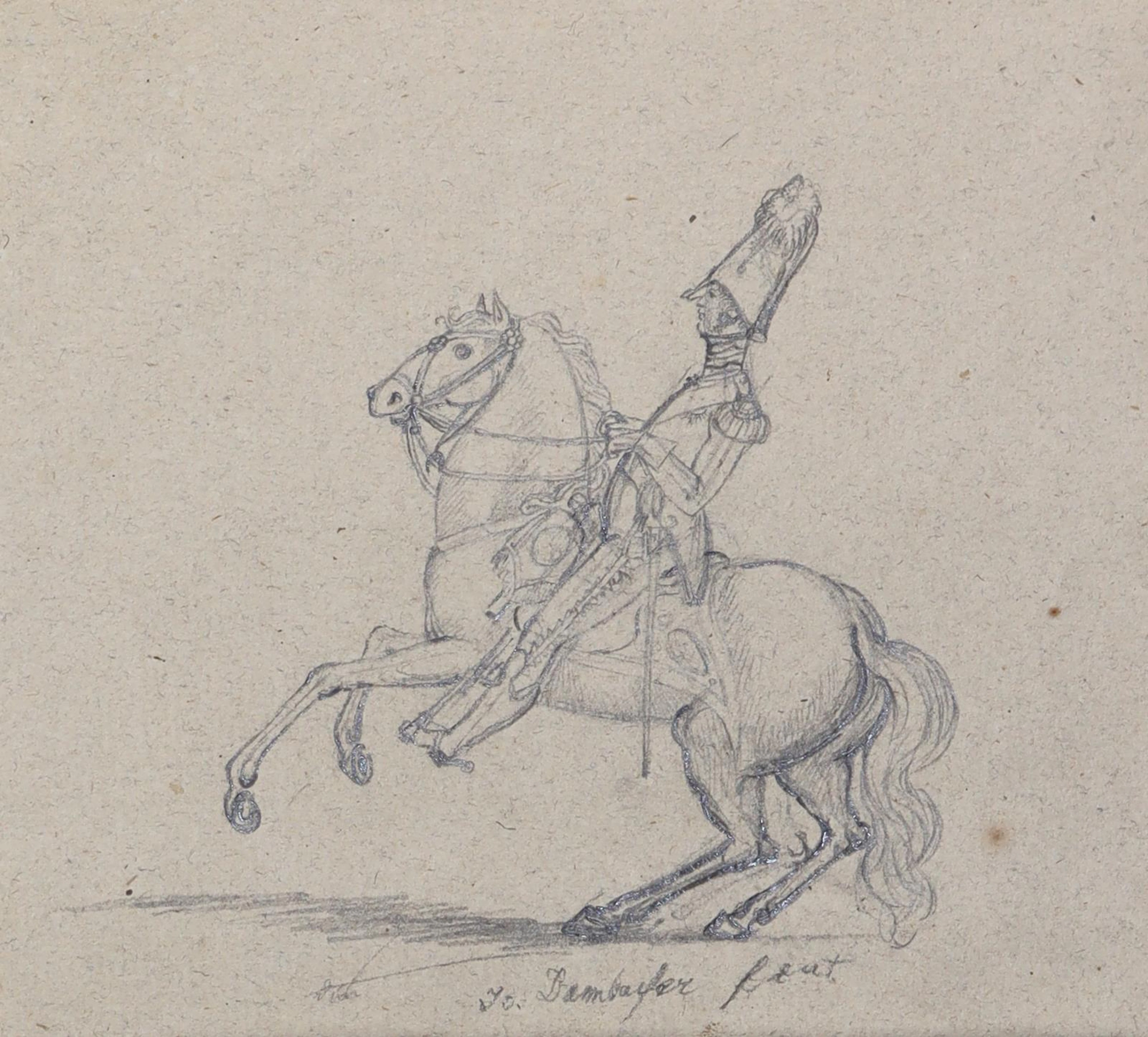Zeichnungen. 30 Blatt Zeichnungen des 19. Jh. Verschiedene Motive.