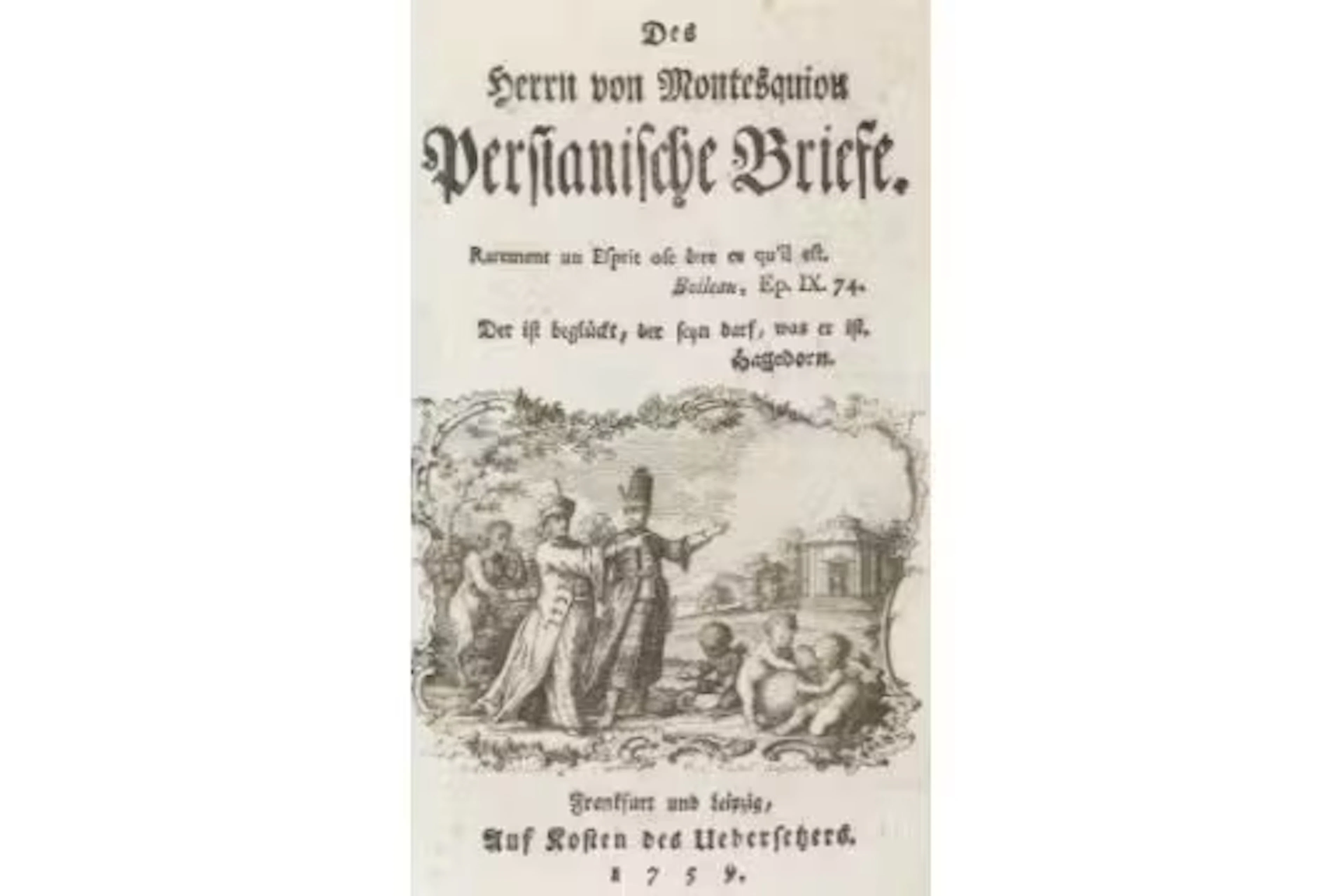 Montesquieu, Charles-Louis de Secondat.