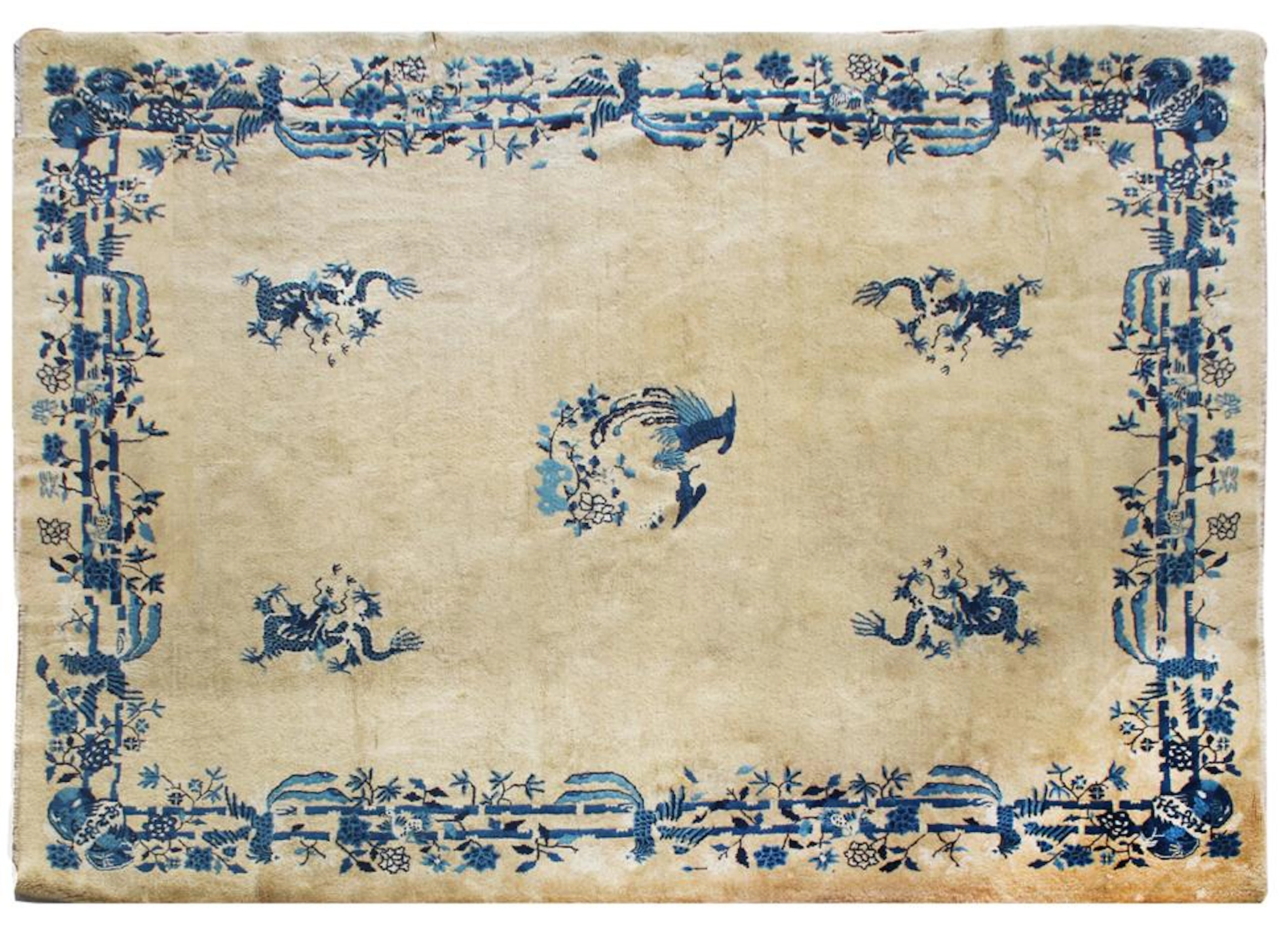 Imperialer Drachenteppich. China