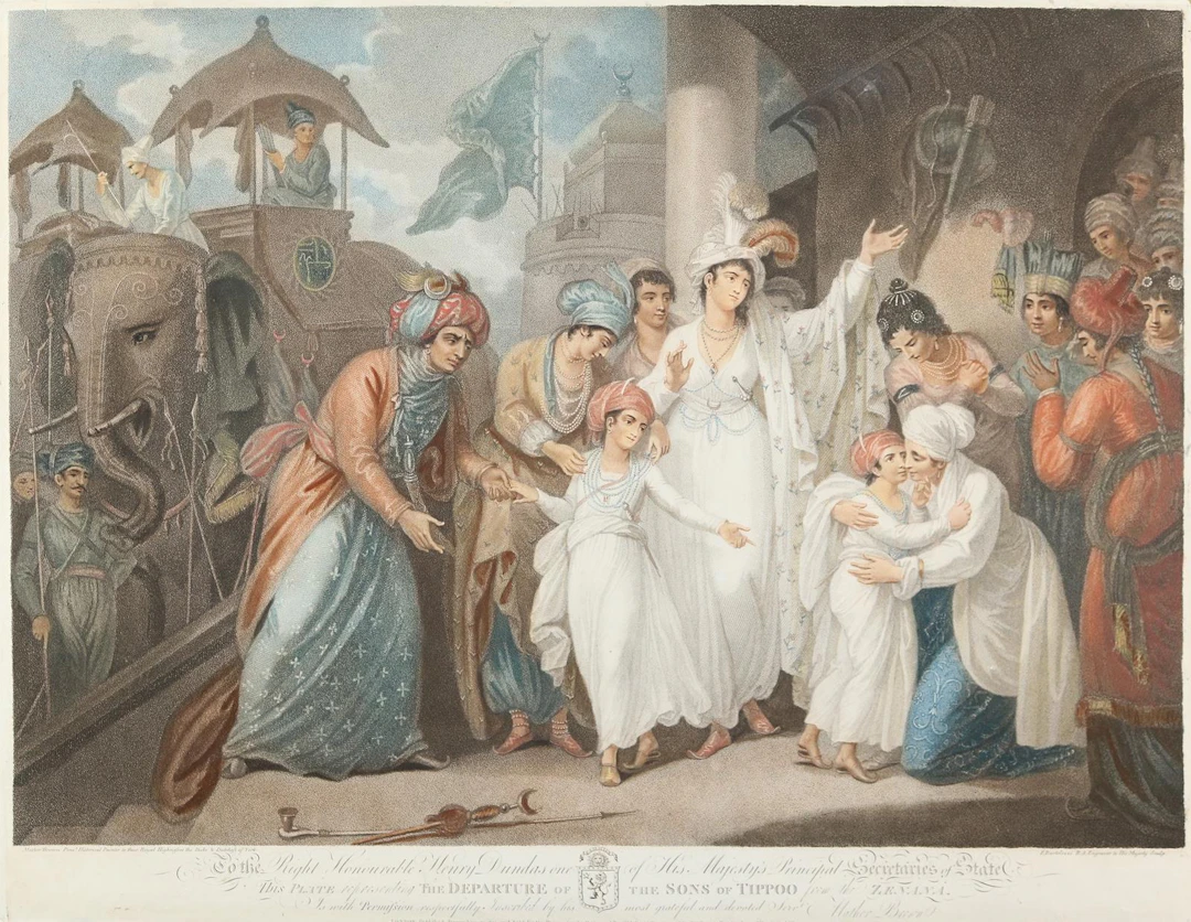 Brown, Mather (1761 Boston - London 1831) nach. The departure of the