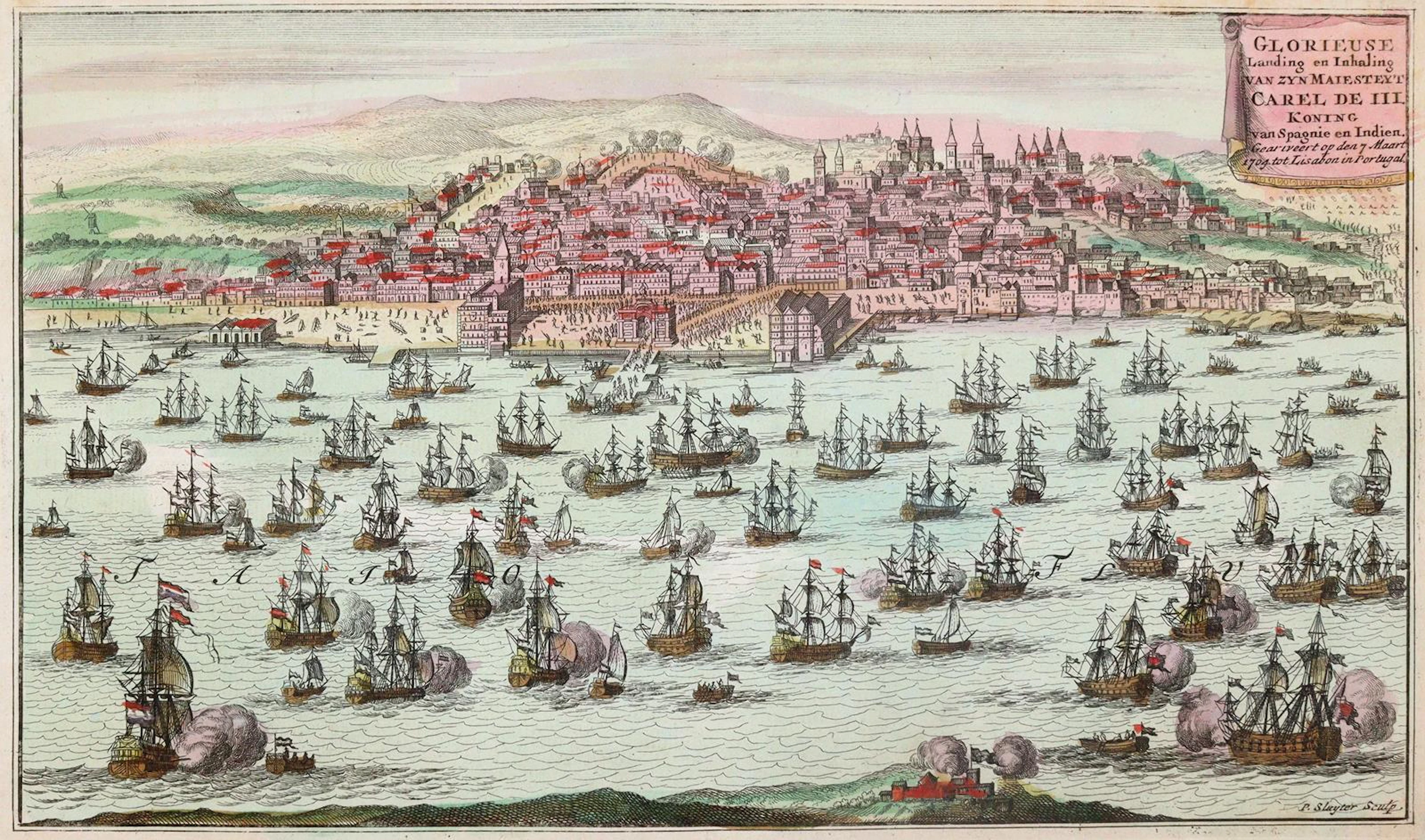 Spanischer Erbfolgekrieg. Flotte Karl III