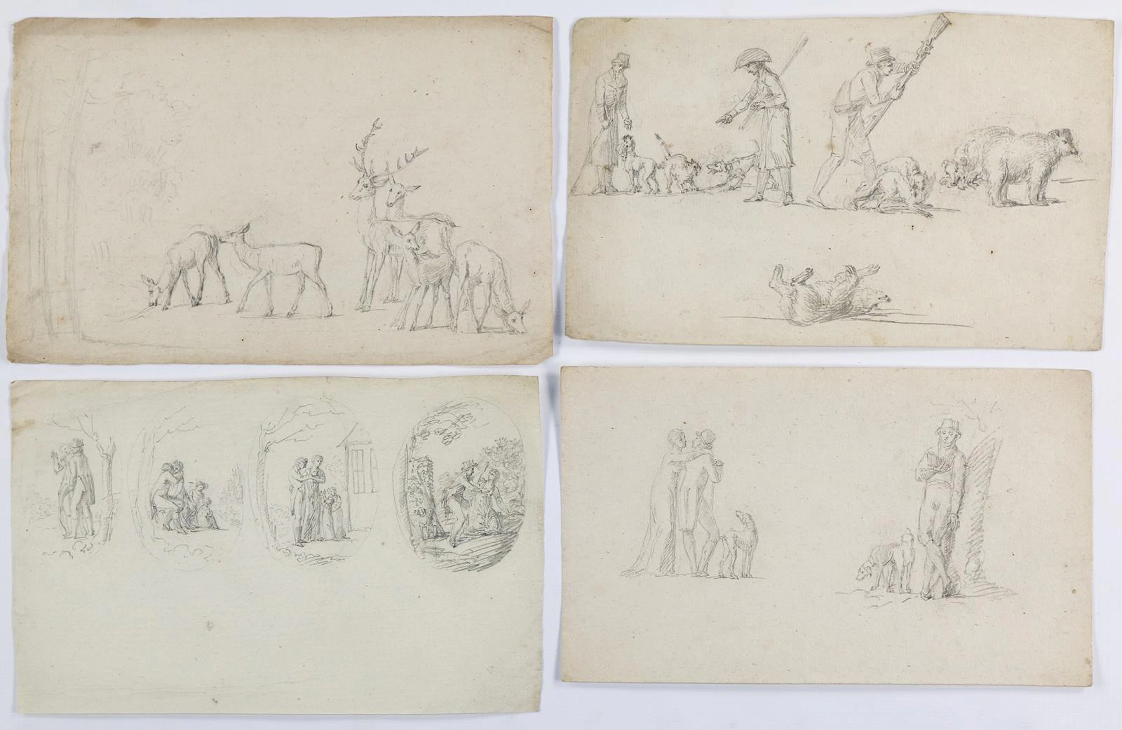 Laurenz, Johann Daniel (1772 Berlin 1835) zugeschr. 22 Blatt eines