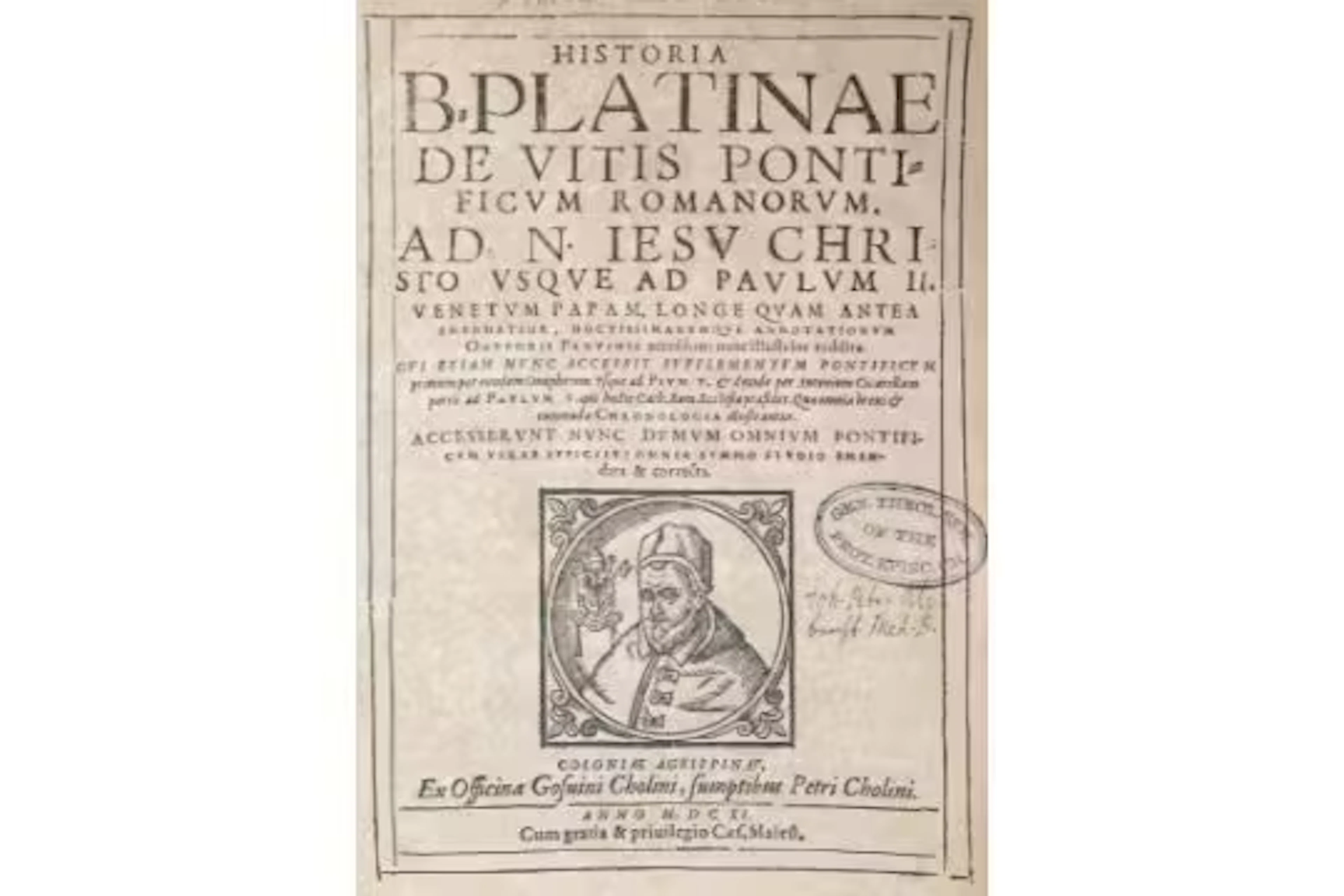 Platina,B. (d.i. B.Sacchi).
