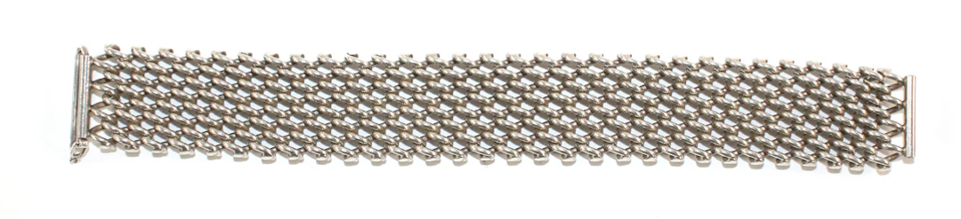 Prächtiges Silber Armband. Wohl Pforzheim um 1930. Gestempelt 900
