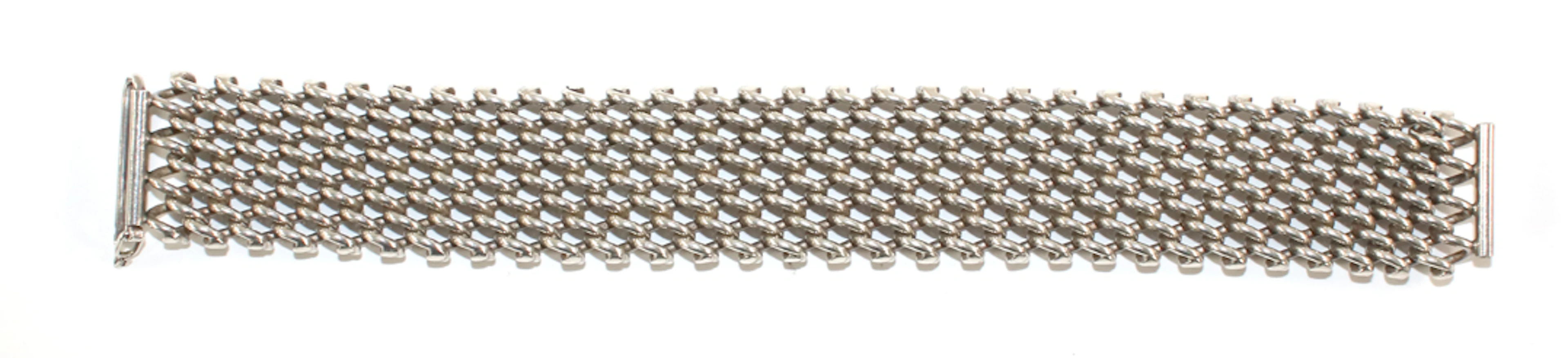 Prächtiges Silber Armband. Wohl Pforzheim um 1930. Gestempelt 900