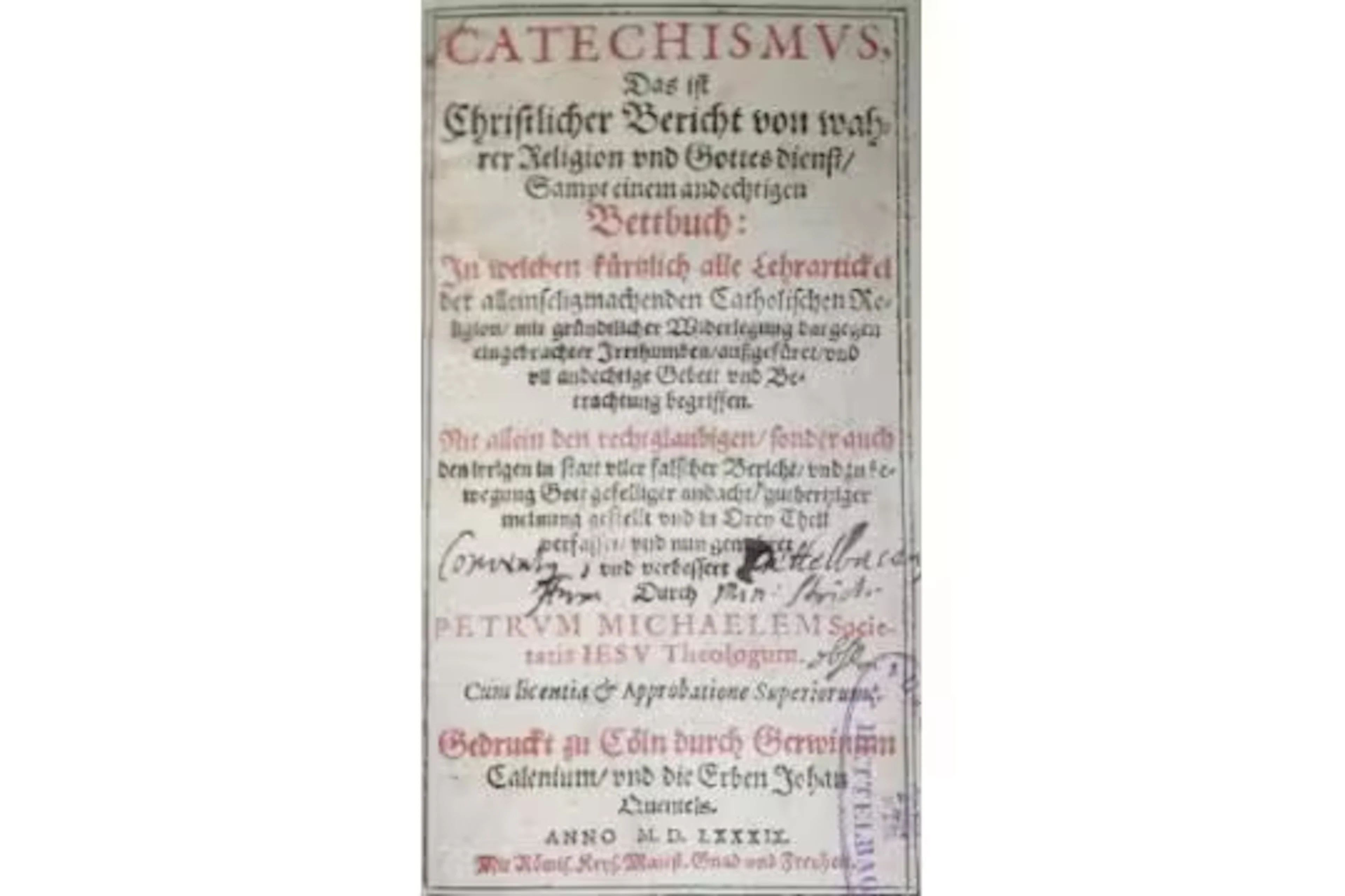 Brillmacher,P.M. (Pseud.: Michaelis Petrus).
