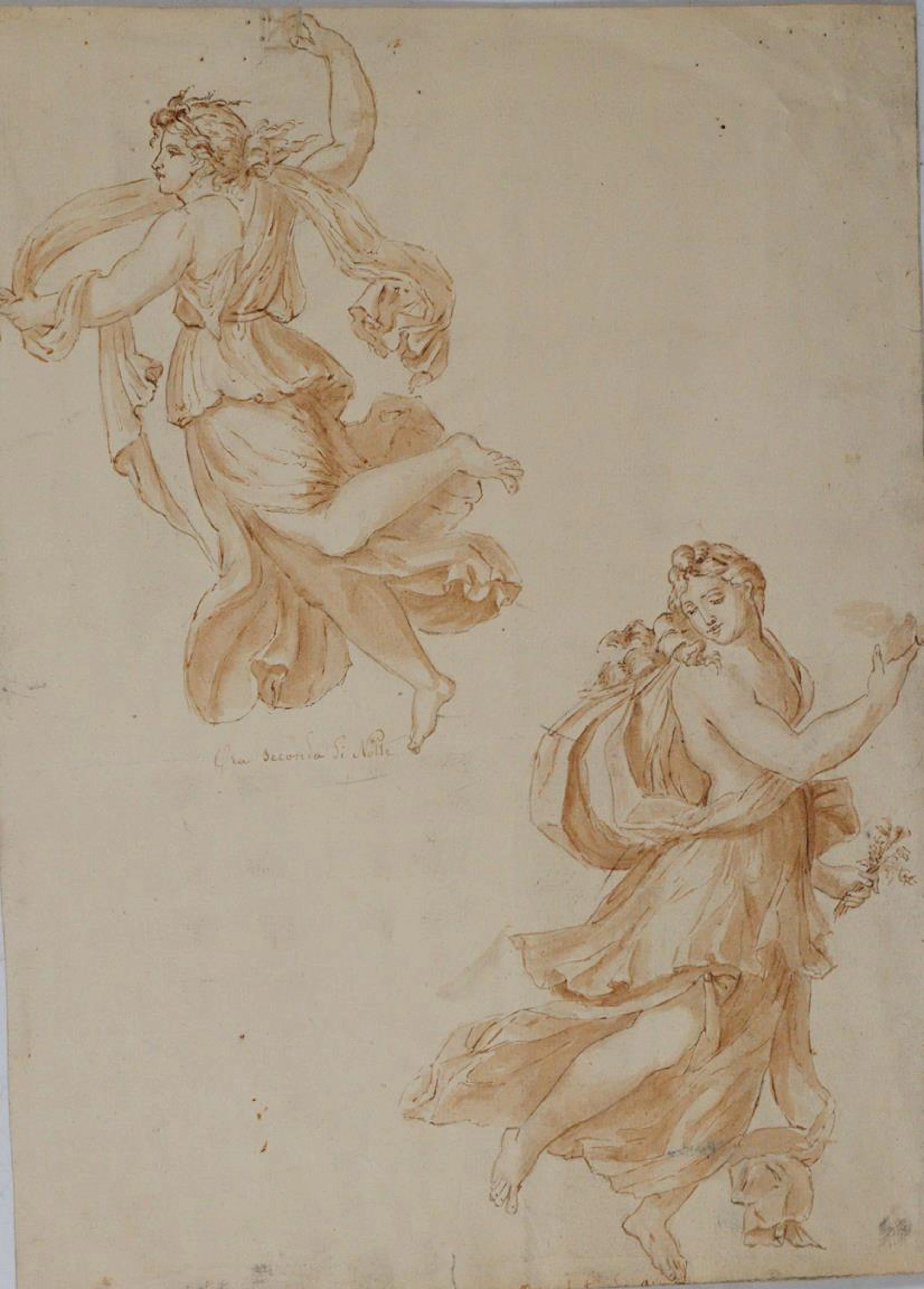 Romano, Giulio (1499 Rom - Mantua 1546) nach. Zwei Horen nach Raffael.